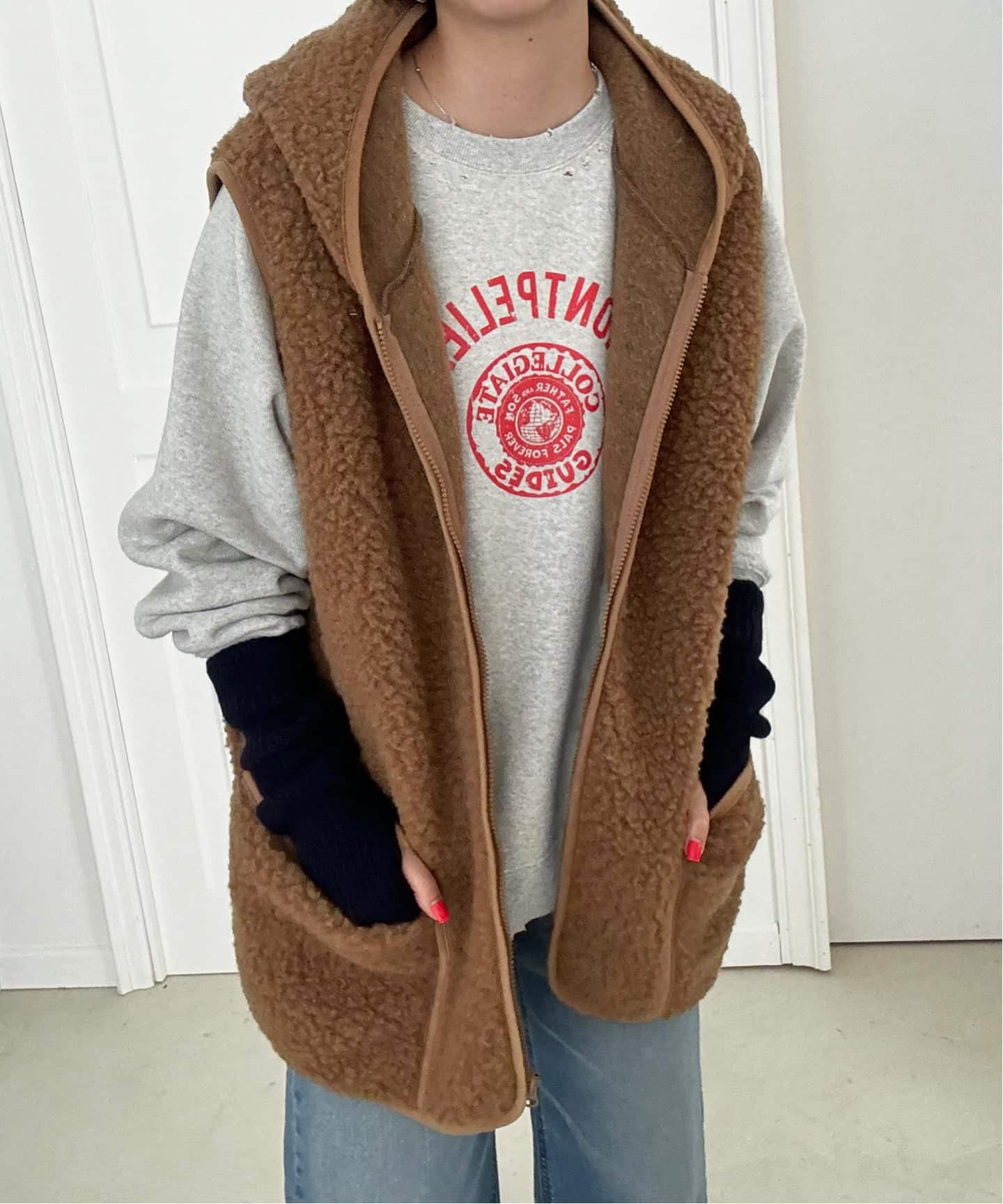 追加》COLD BREAKER/コールドブレーカー SLOBE別注 ボアベスト 9244