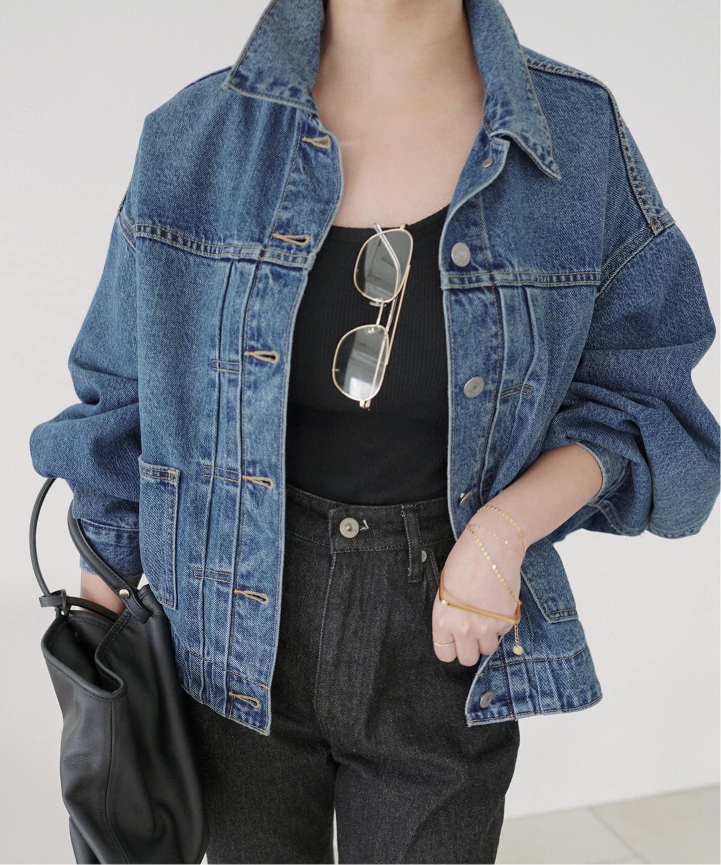 Levi's/リーバイス SLOBE別注 BALLOON SLEEVE TRACKER デニム