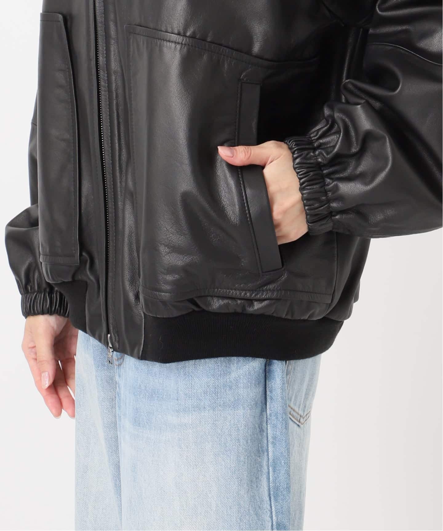 R'IAM レザーブルゾン（レザージャケット）｜Plage（プラージュ）の