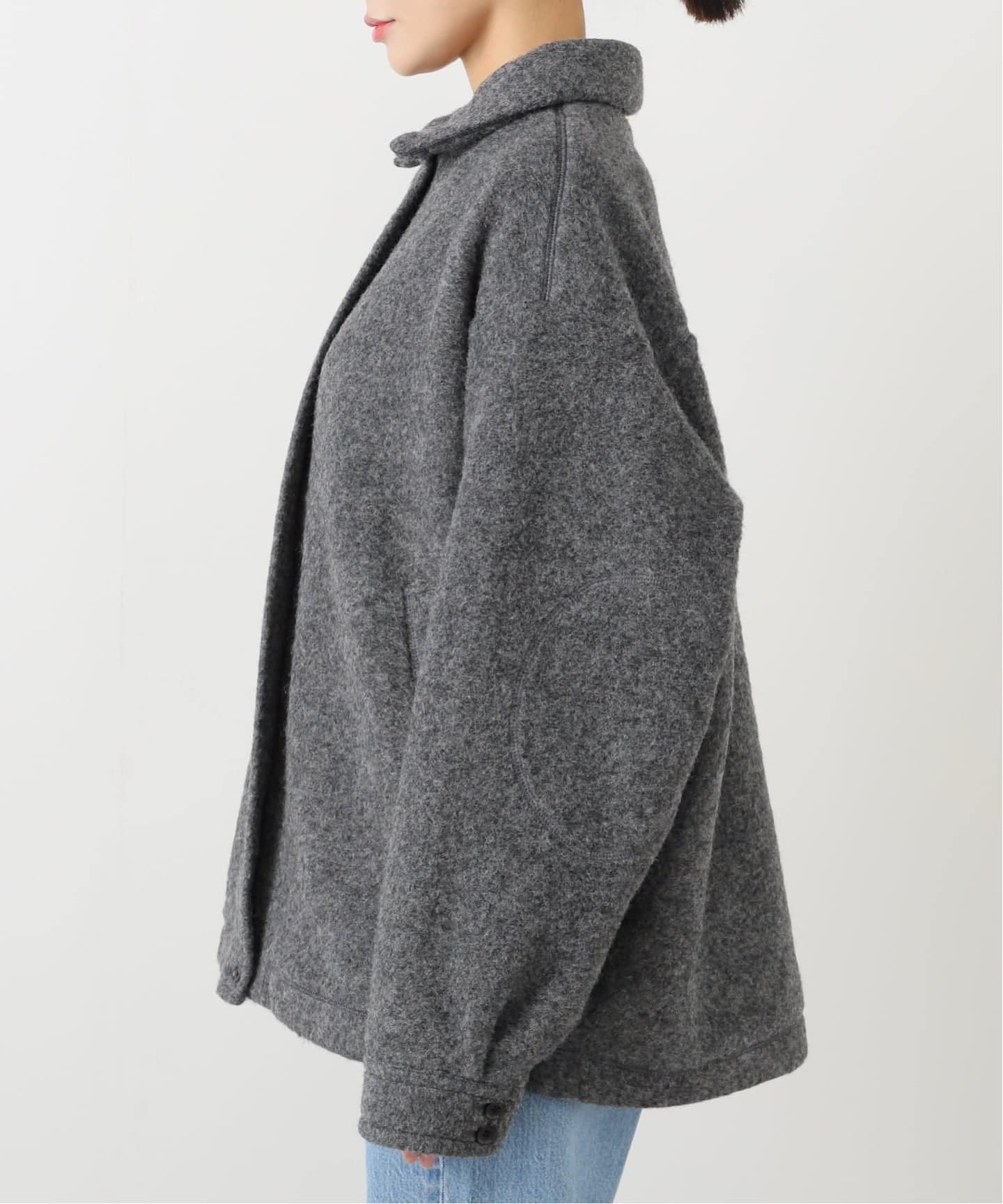 anuke Sliver Zip Blouson（ボア・フリース）｜BOICE FROM BAYCREW'S