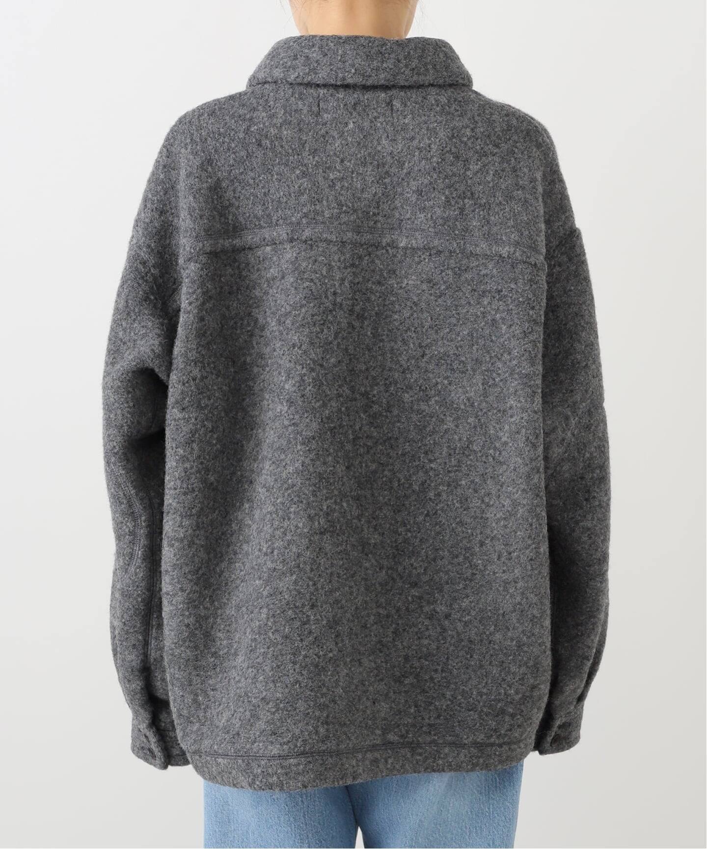 anuke Sliver Zip Blouson（ボア・フリース）｜BOICE FROM BAYCREW'S