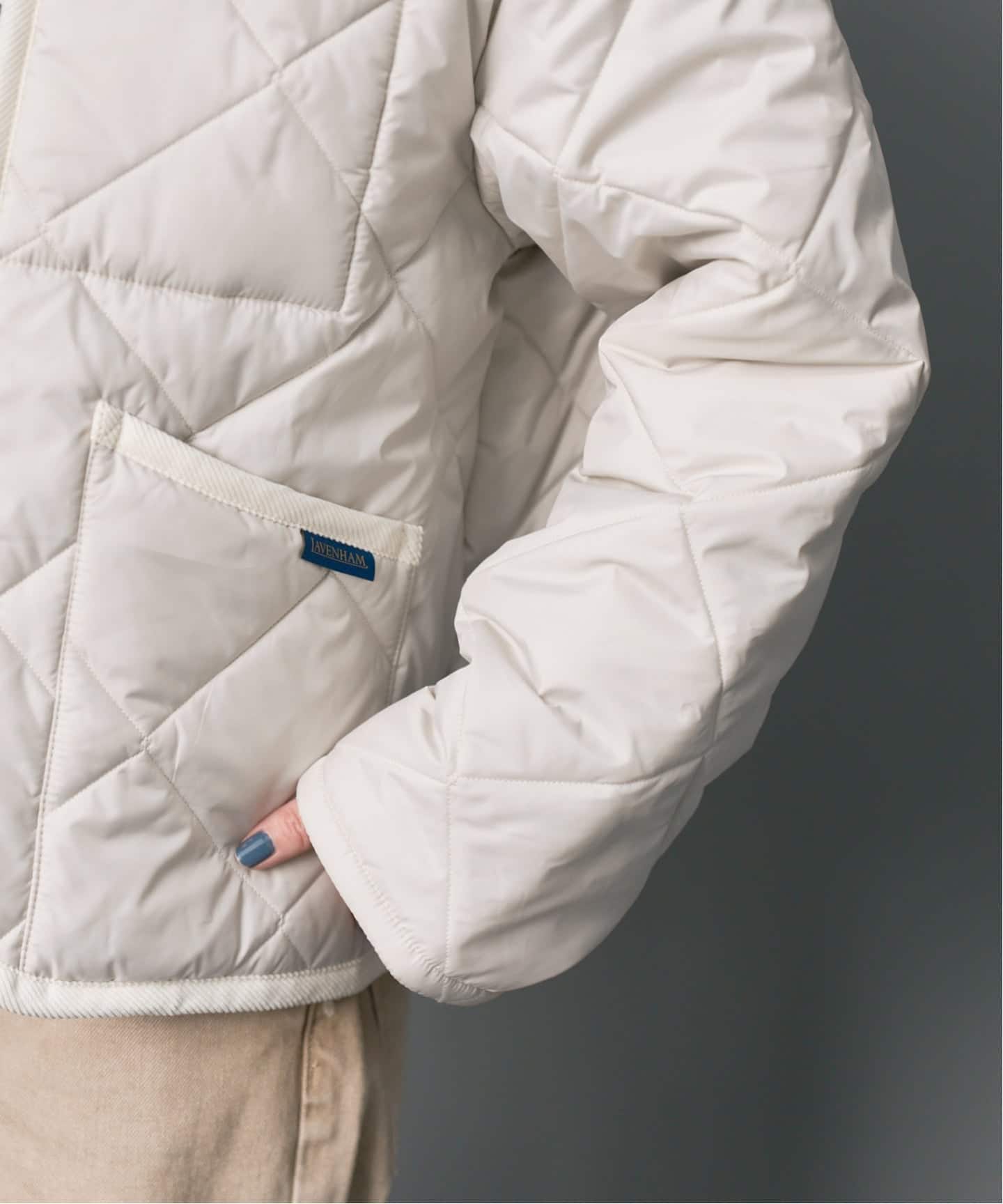 LAVENHAM/ラベンハム 別注TEYNHAM WOMENS*（中綿・キルティング