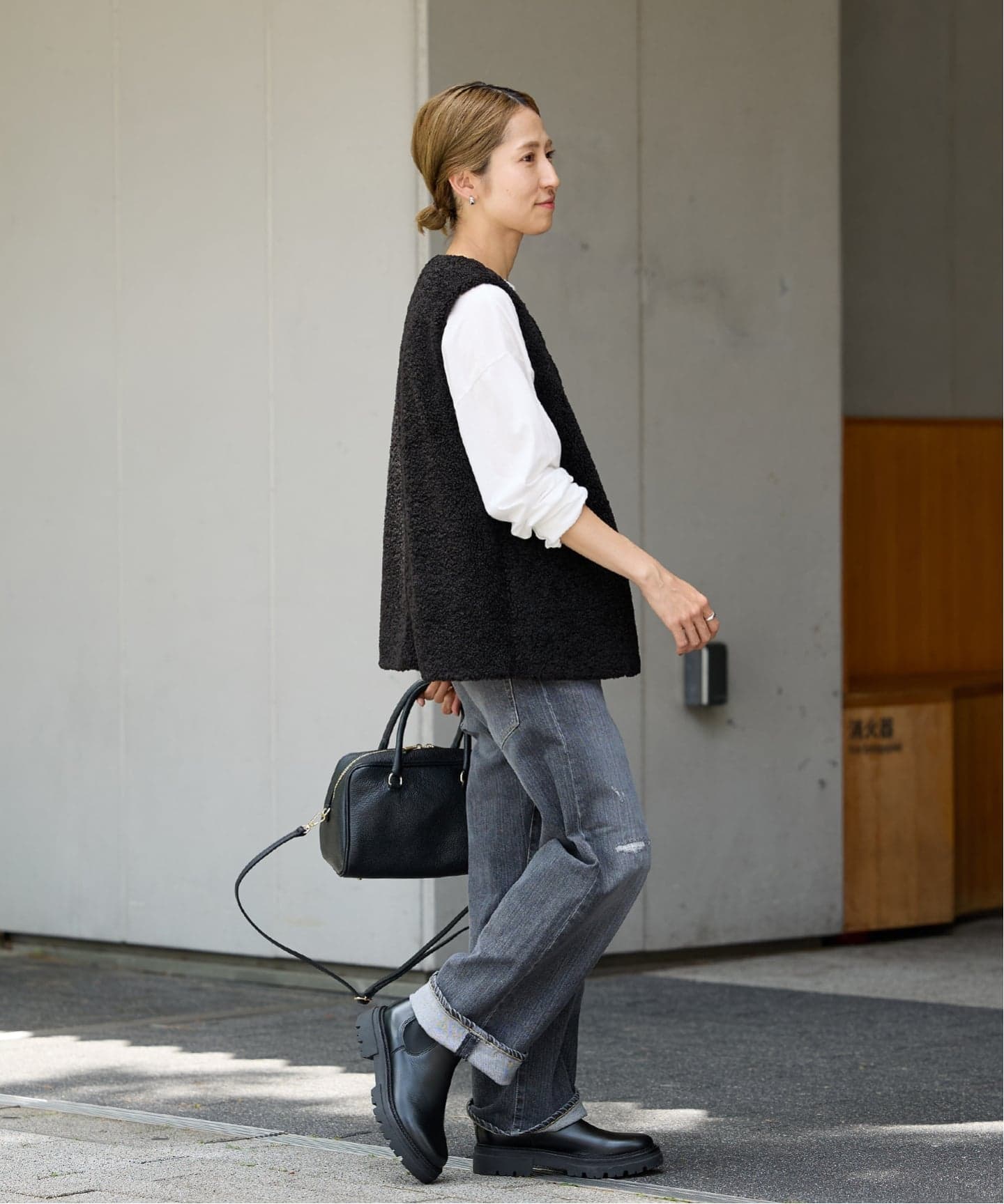 ≪追加 / 手洗い可能≫ボアベスト（ベスト）｜FRAMeWORK（フレーム