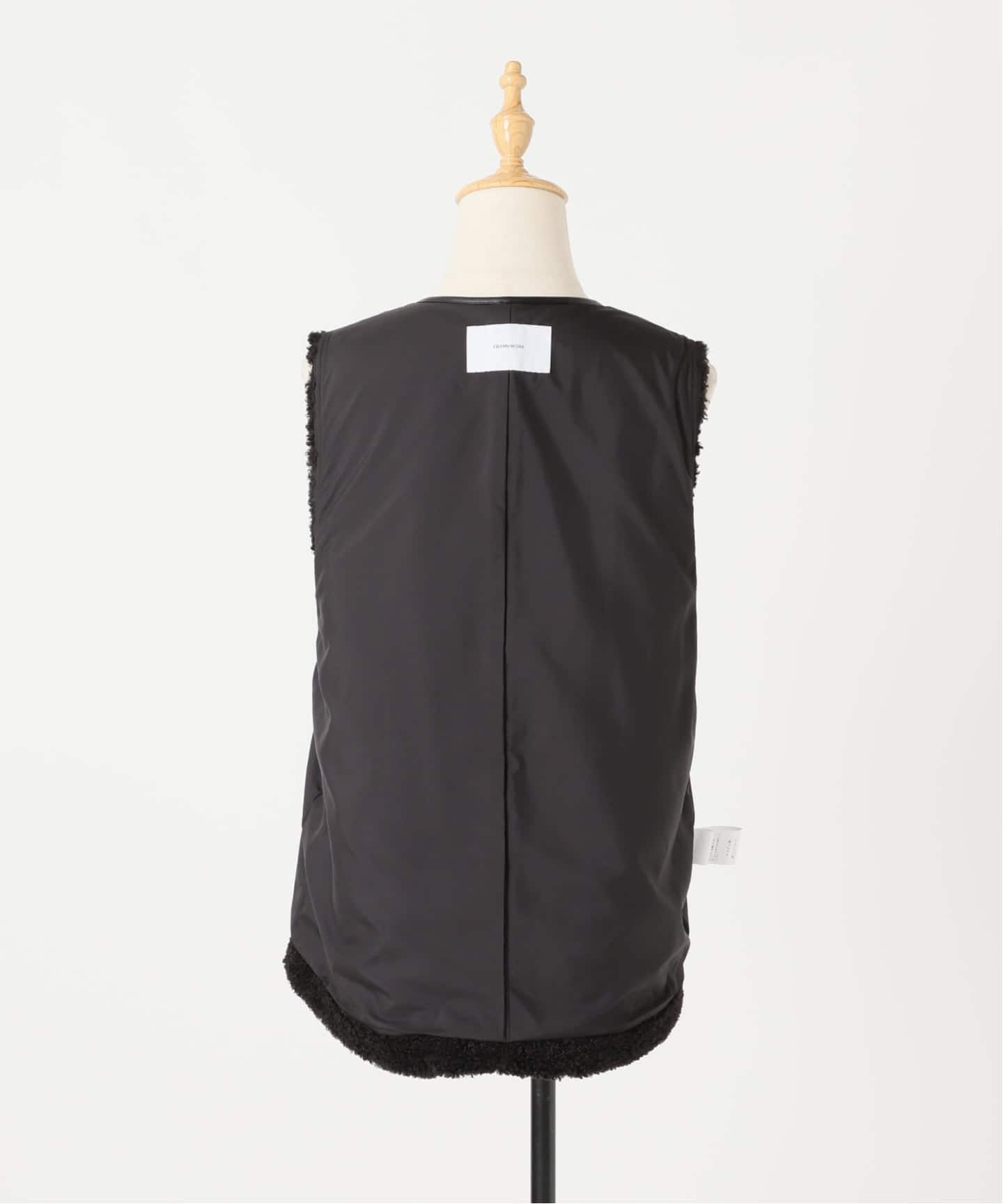 ≪追加 / 手洗い可能≫ボアベスト（ベスト）｜FRAMeWORK（フレーム