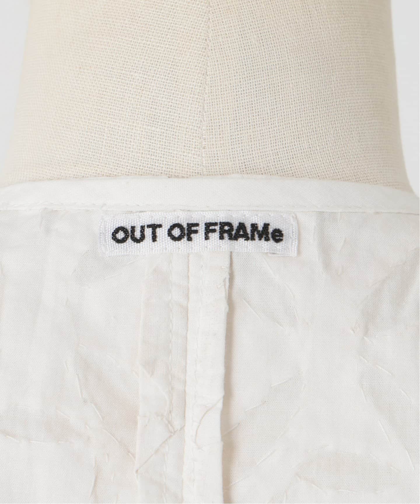 OUT OF FRAMe ReverseAppliqueベスト（ベスト）｜FRAMeWORK（フレーム