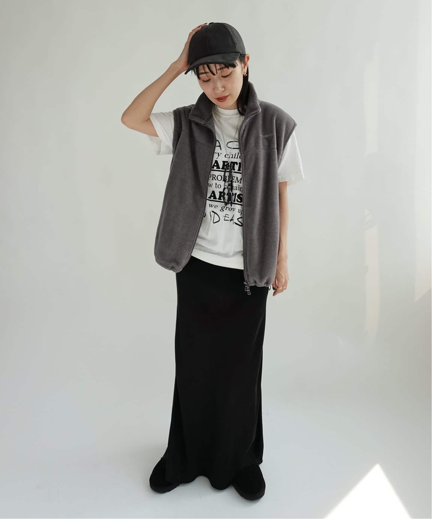 PROTAGONISTA/プロタゴニスタ 別注エコフリースベスト（ベスト