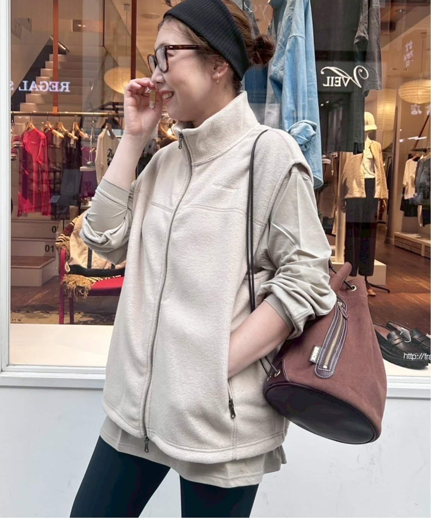 PROTAGONISTA/プロタゴニスタ 別注エコフリースベスト（ベスト