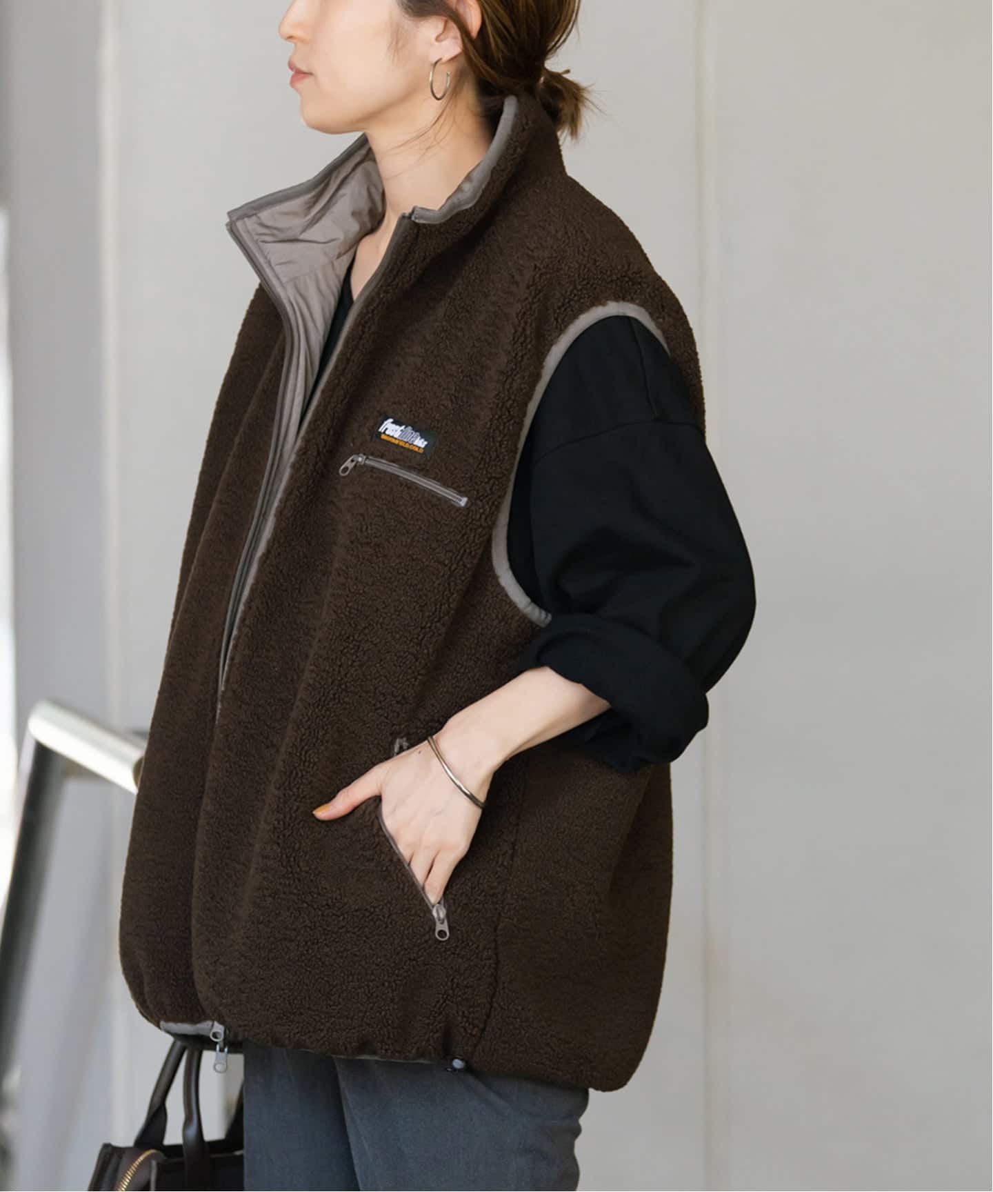 FROSTLINE/フロストライン 別注 リバーシブルベスト（ベスト