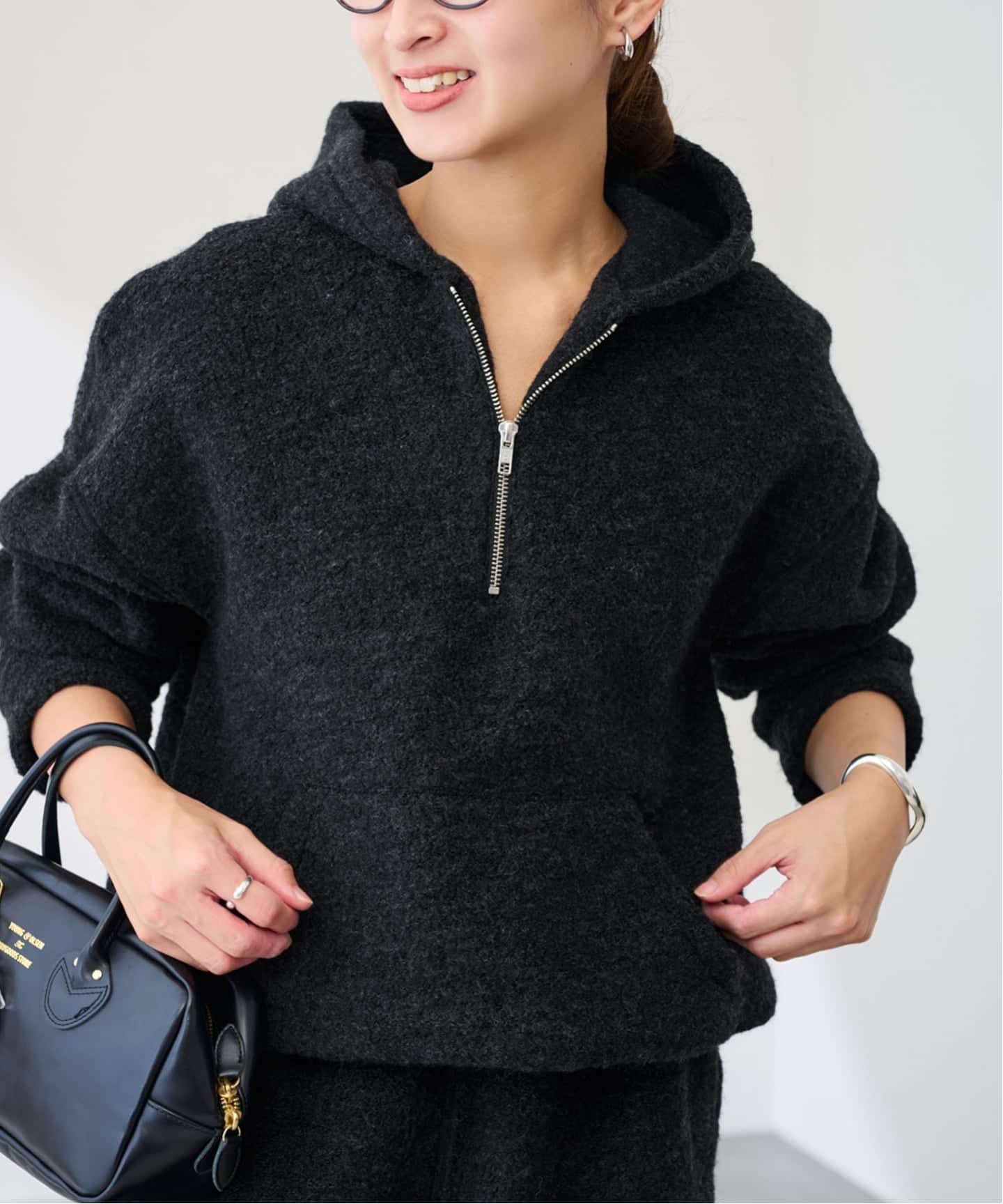 PROTAGONISTA/プロタゴニスタ 別注BOAハーフジップフーディー（その他