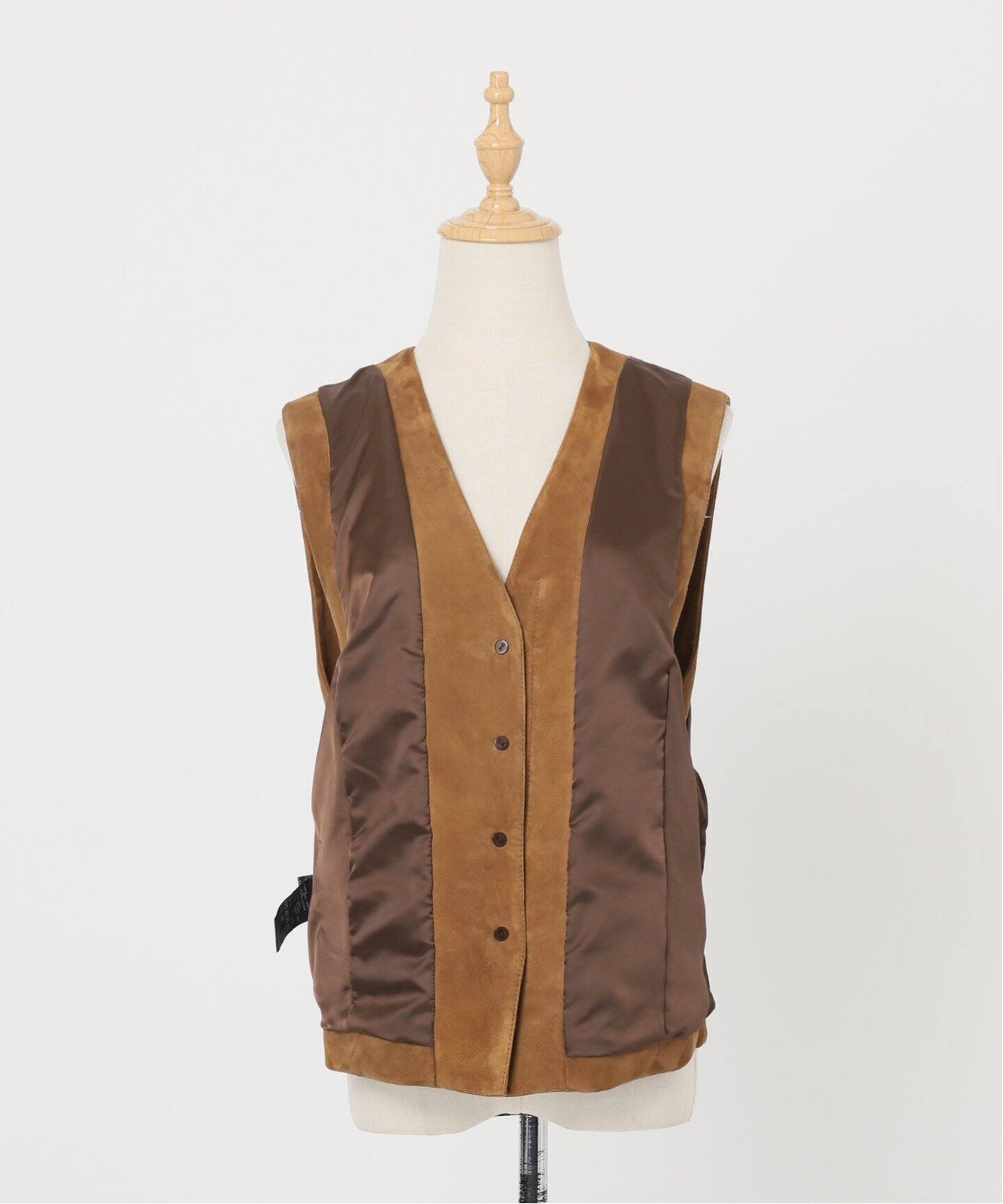 J.S stead スウェードベスト Mサイズ ジャーナルスタンダード スエード