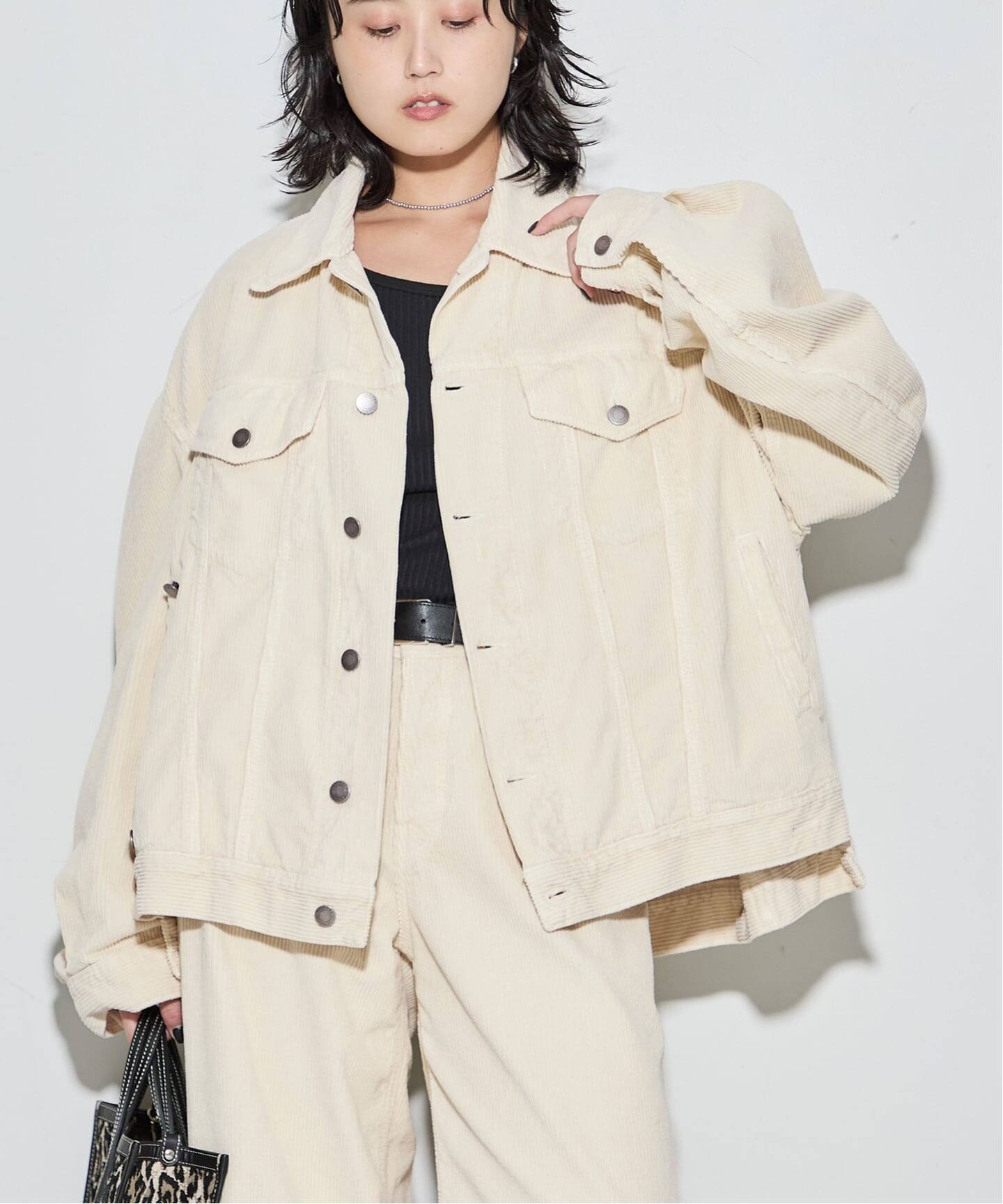 HAIKURE/ハイクル】NEW JANET VELVET VIC：コーデュロイジャケット