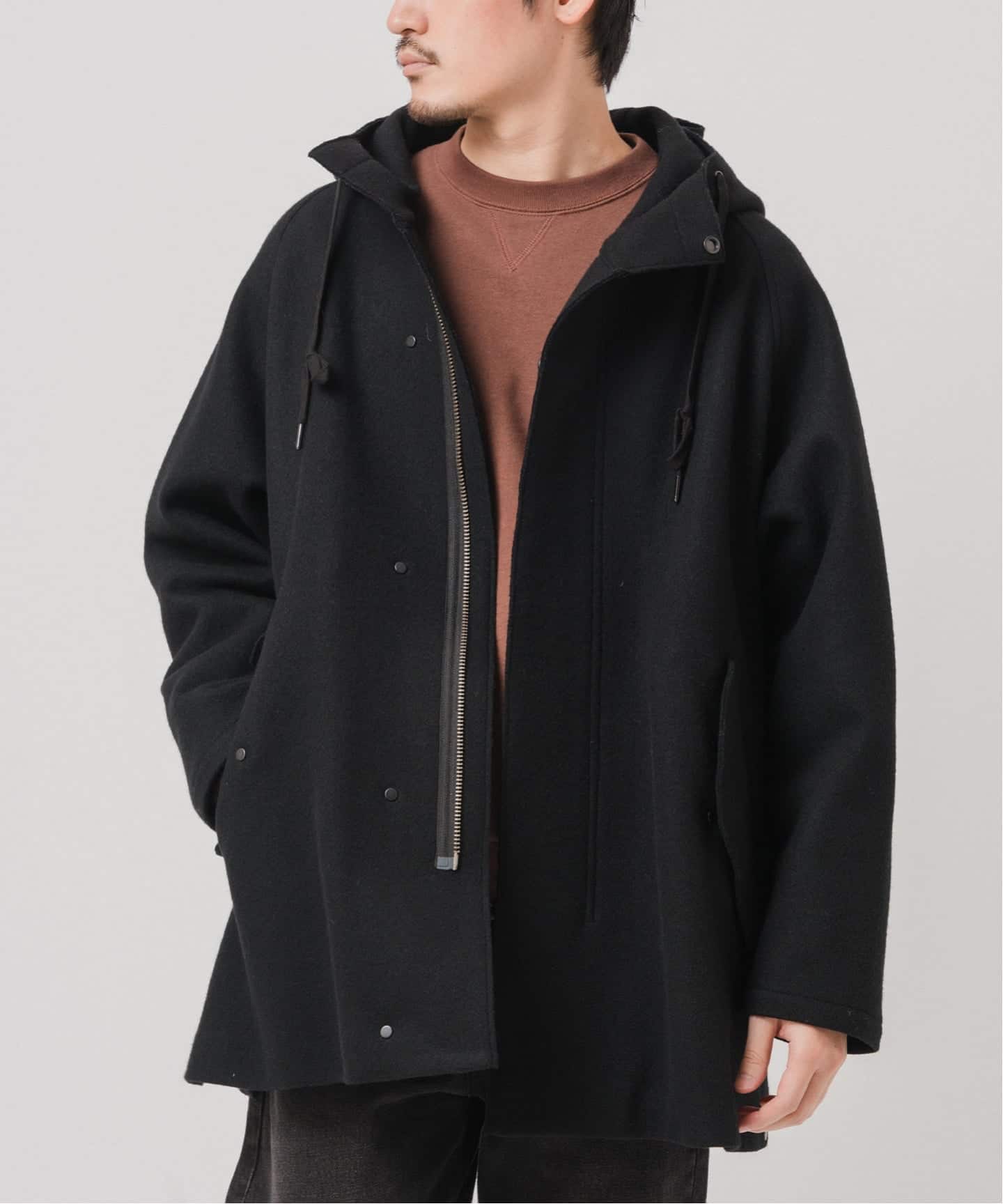 ニット メルトン ショートモッズ（その他ブルゾン／アウター