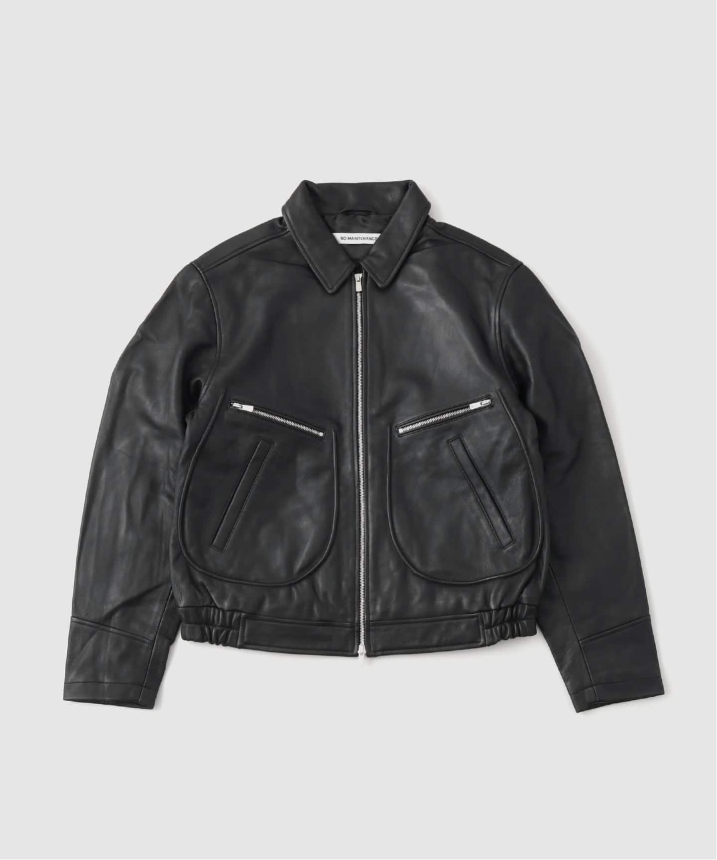 NO MAINTENANCE / ノーメンテナンス AERO LEATHER JACKET（レザー