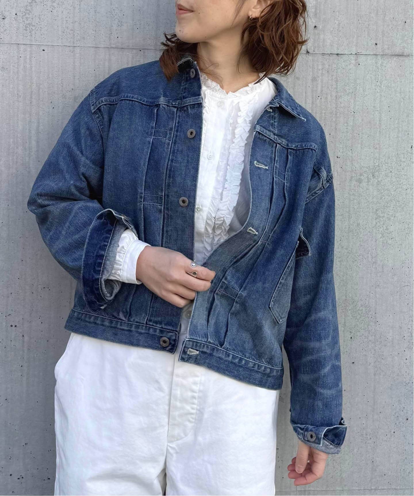 chimala/チマラ】 for luxe DENIM SHORT JACKET（デニムジャケット