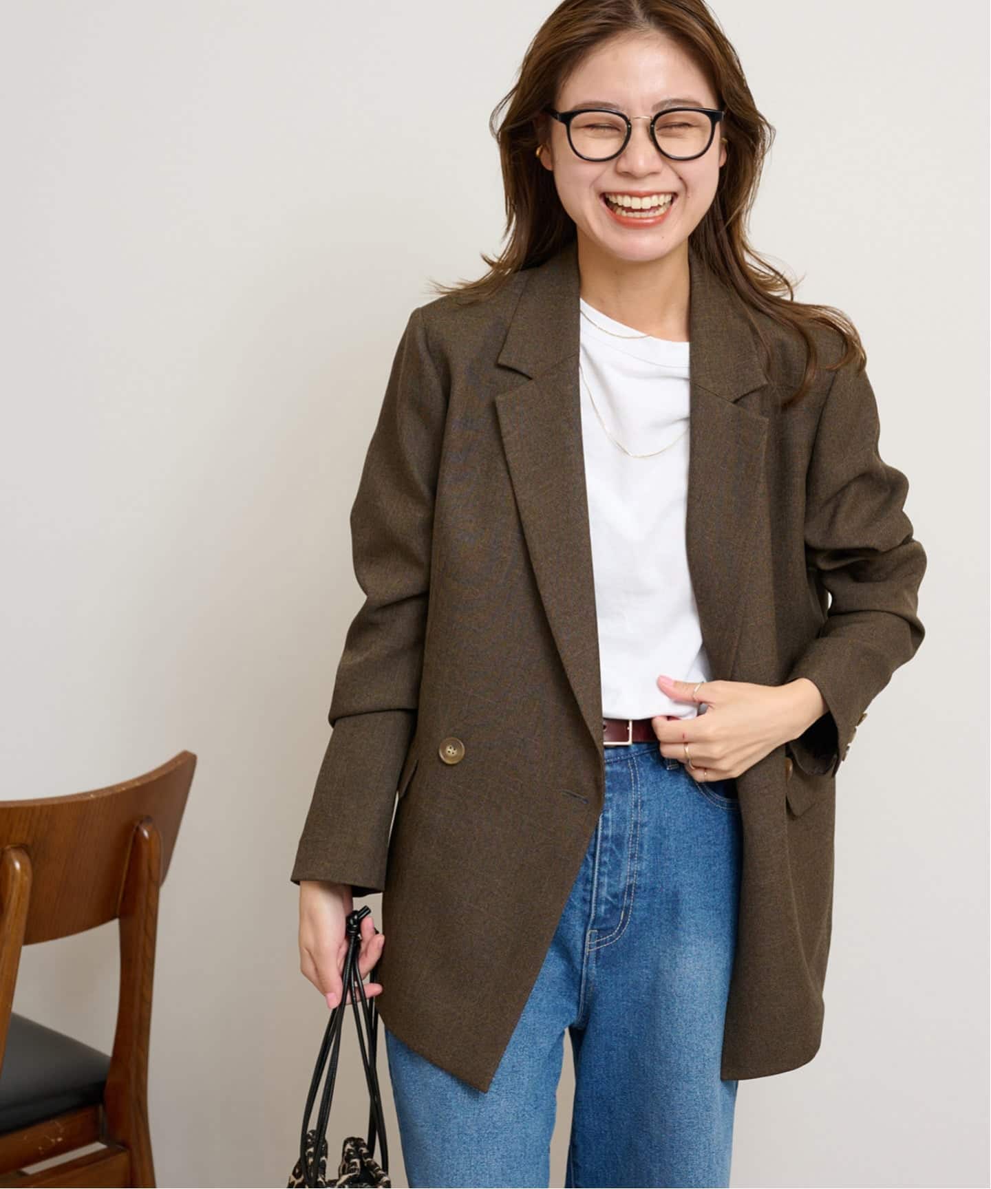 追加2》シャークツイードテーラードジャケット（テーラードジャケット