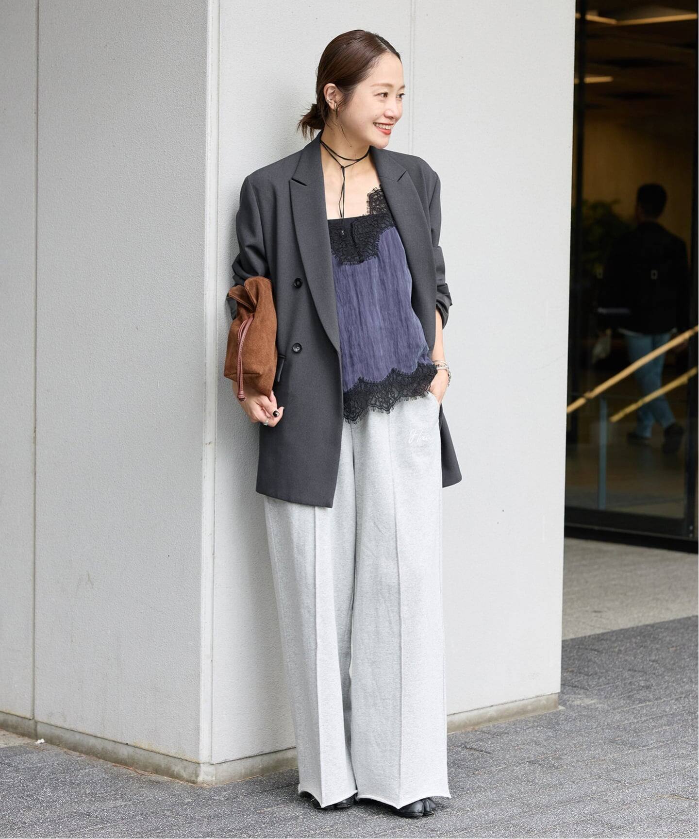 追加2》ウールライクストレッチジャケット（テーラードジャケット