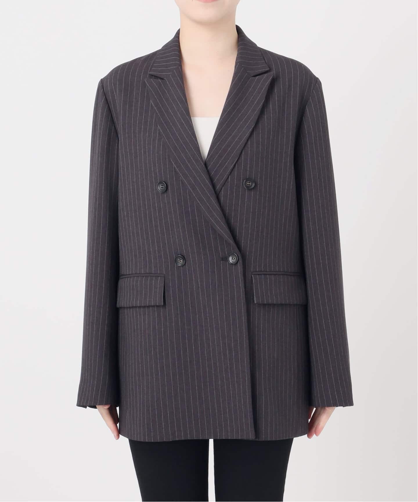 追加2》ウールライクストレッチジャケット（テーラードジャケット