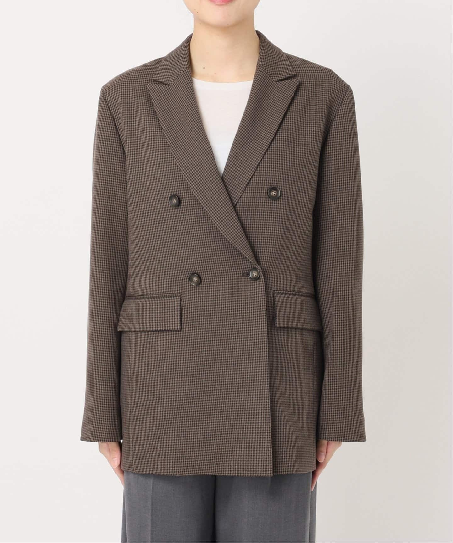 追加2》ウールライクストレッチジャケット（テーラードジャケット