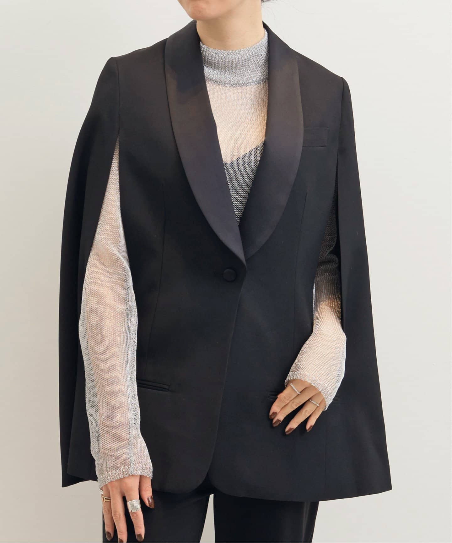 TUXEDO CAPE JACKET（その他ジャケット・スーツ）｜L'Appartement