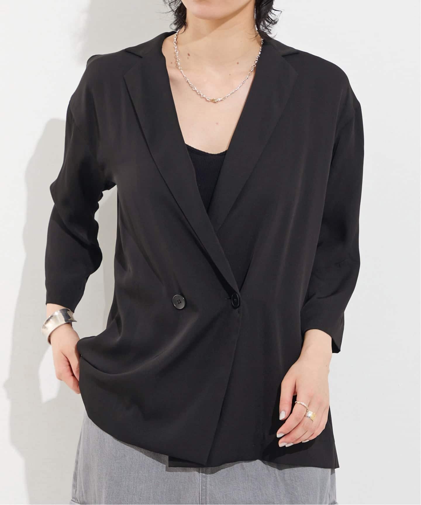 Washable Silk Jacket（その他ジャケット・スーツ）｜L'Appartement