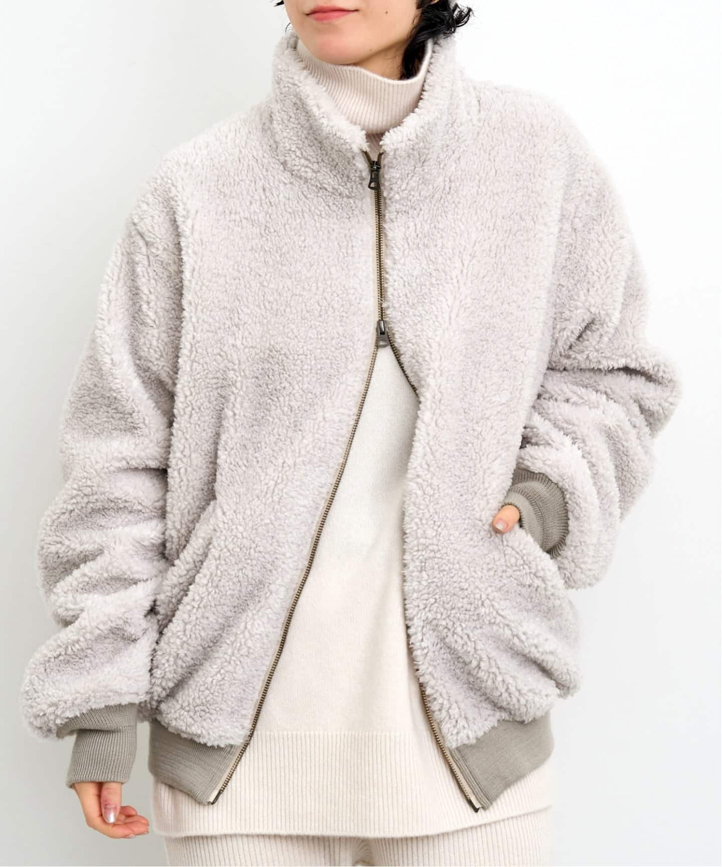 STAMMBAUM/シュタンバウム】 BOA BLOUSON（ボア・フリース）｜L