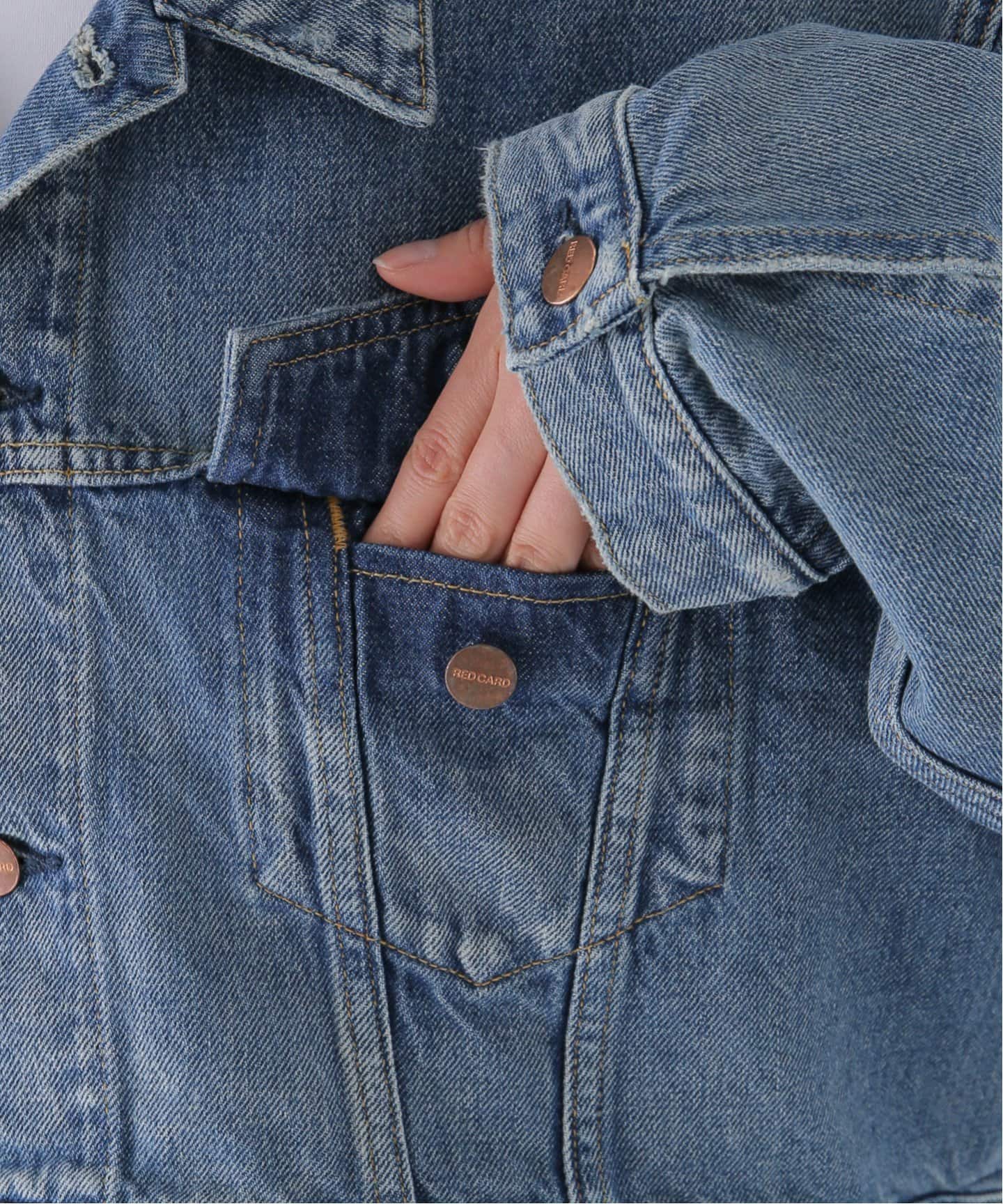 RED CARD/レッド カード】 DENIM JACKET（デニムジャケット）｜L