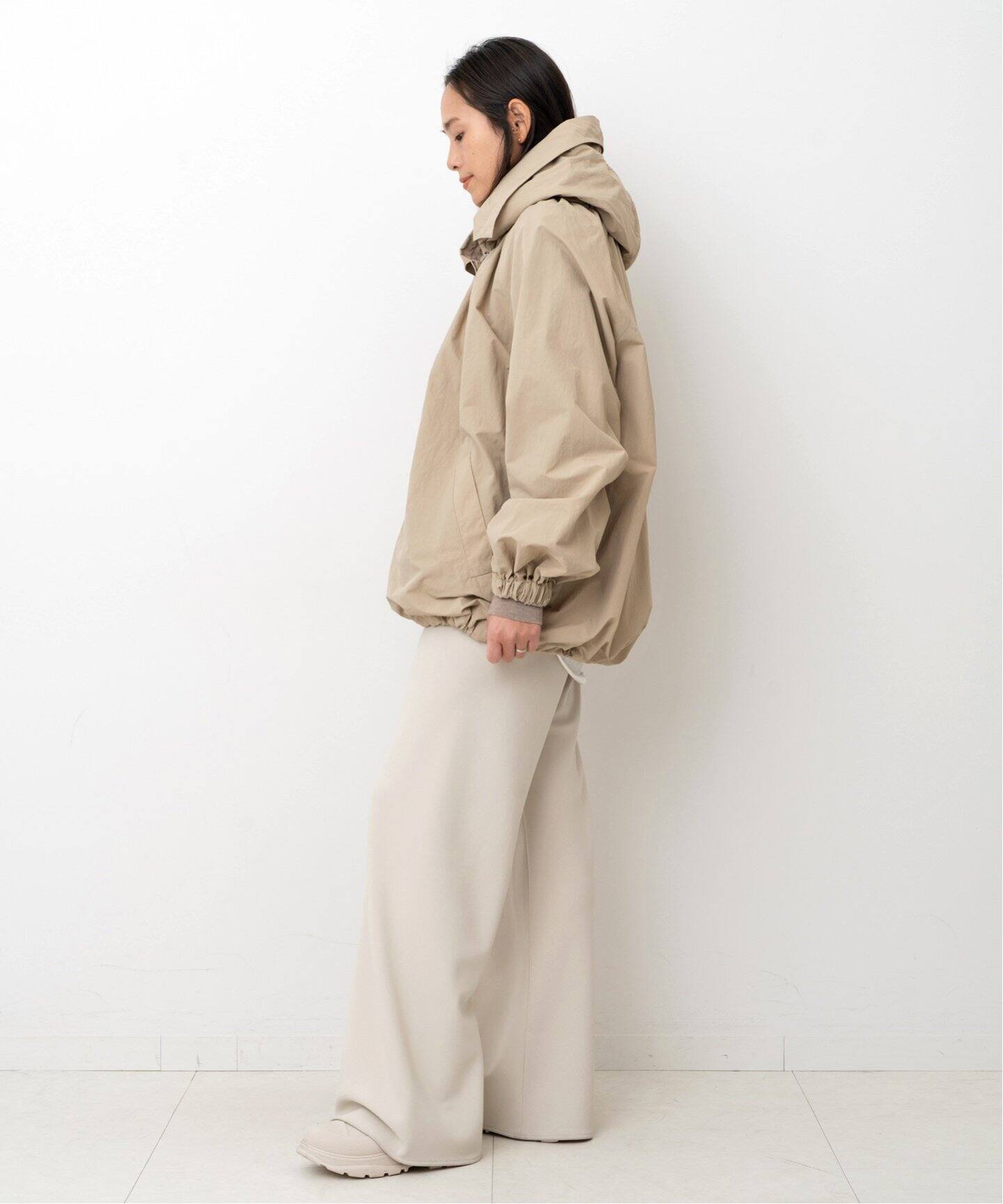 CINOH / チノ】ナイロンフーディブルゾン（ナイロンジャケット）｜AP