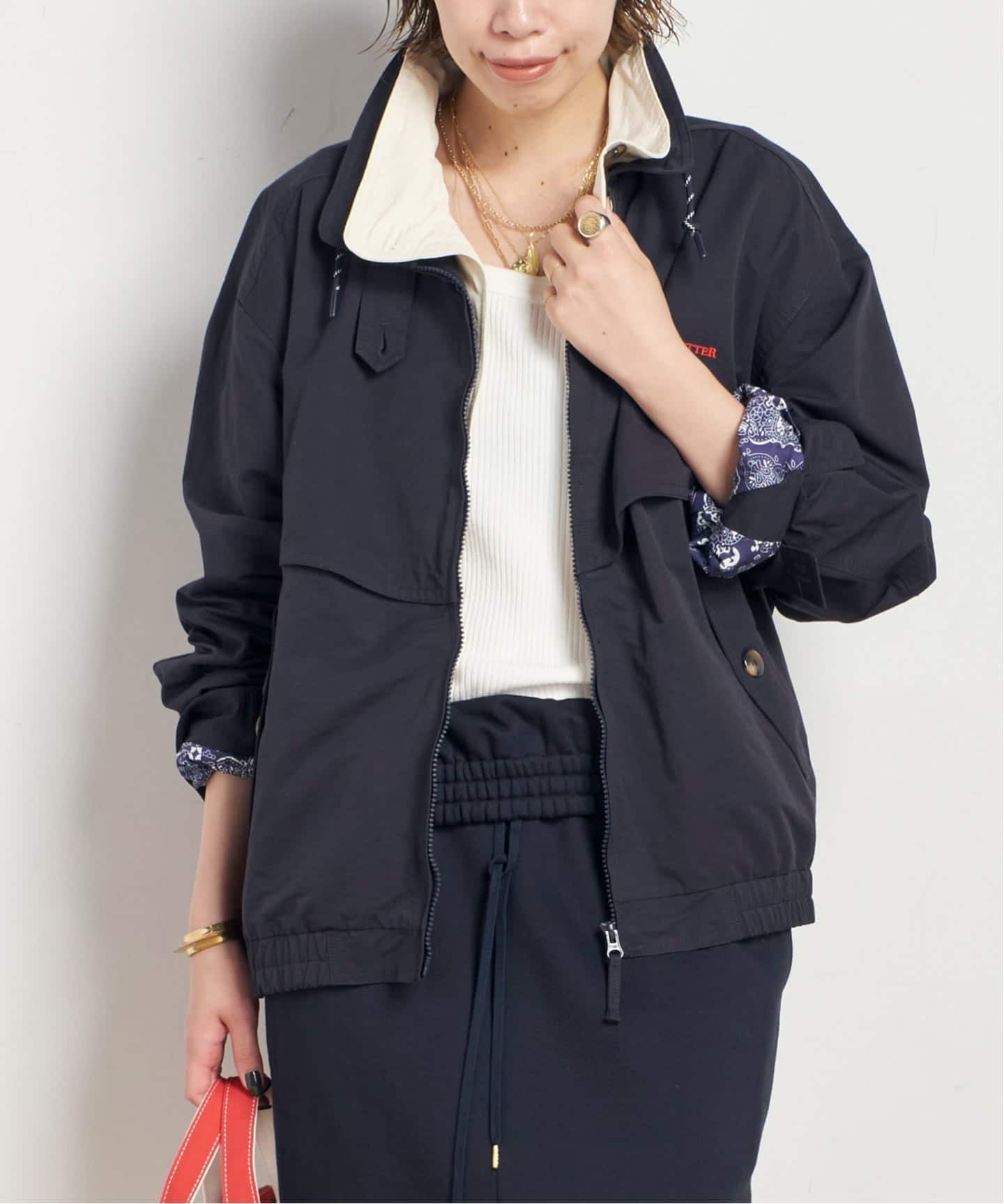 GREEN BUTTER/グリーンバター】Cotton Layered Trucker Jacket（その他