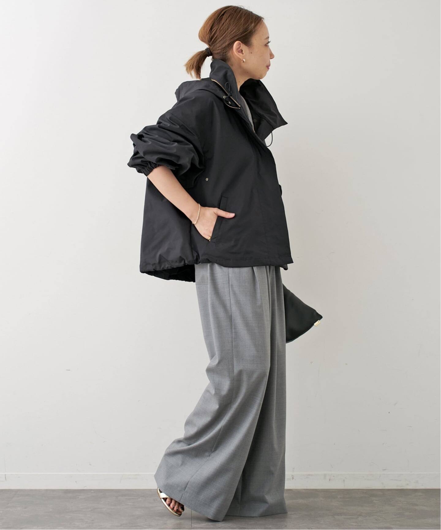 WASHED STAND ZIP ブルゾン（その他ブルゾン／アウター）｜Deuxieme