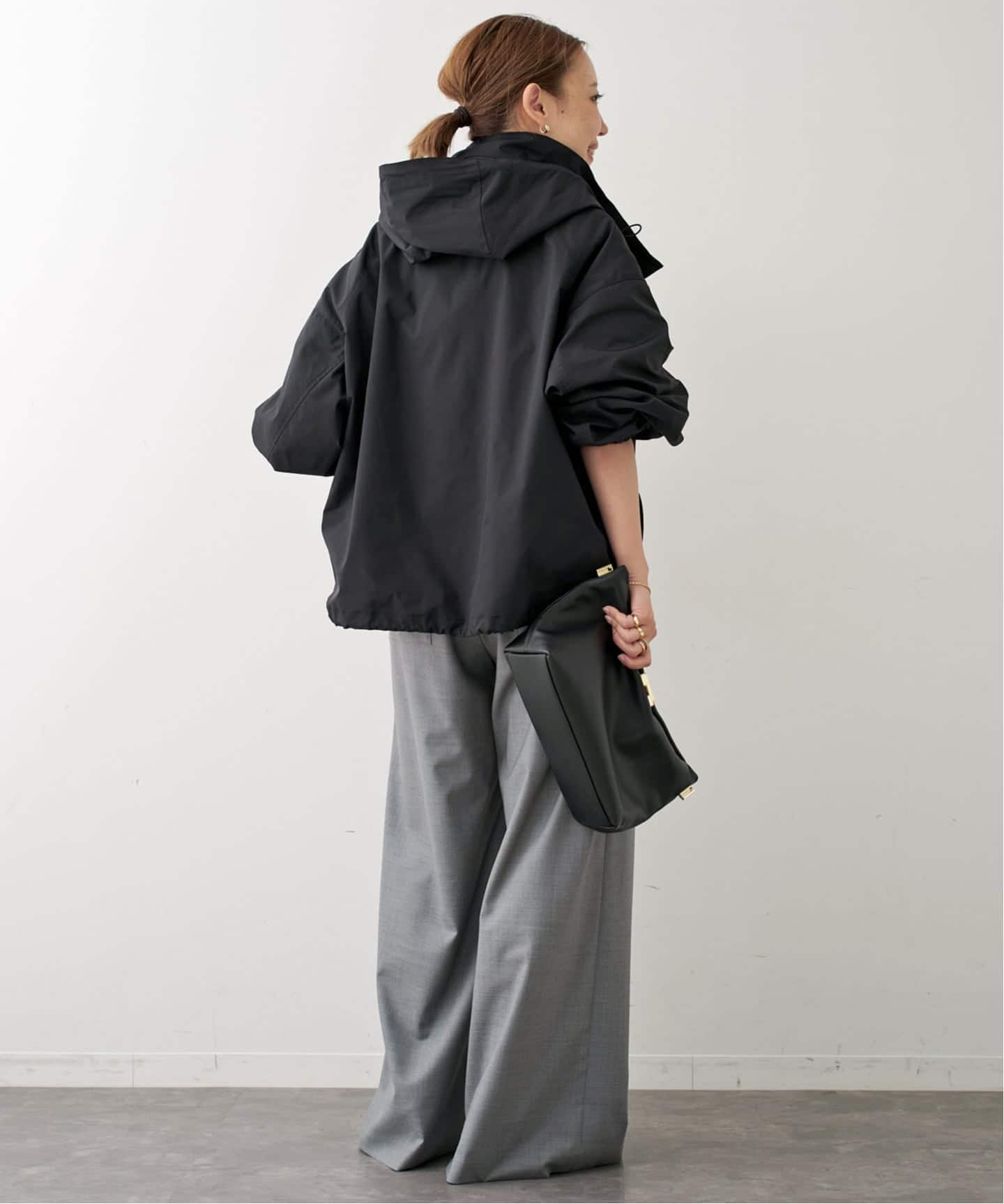 WASHED STAND ZIP ブルゾン（その他ブルゾン／アウター）｜Deuxieme