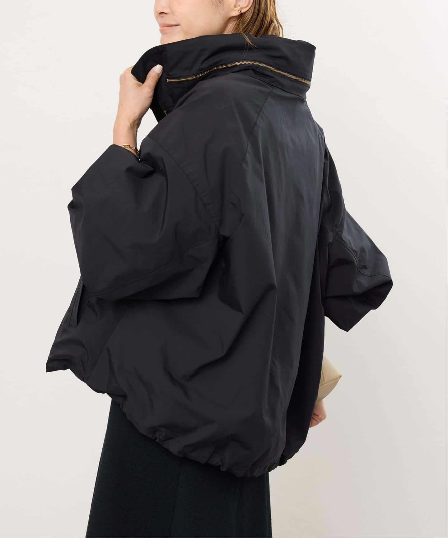 WASHED STAND ZIP ブルゾン（その他ブルゾン／アウター）｜Deuxieme