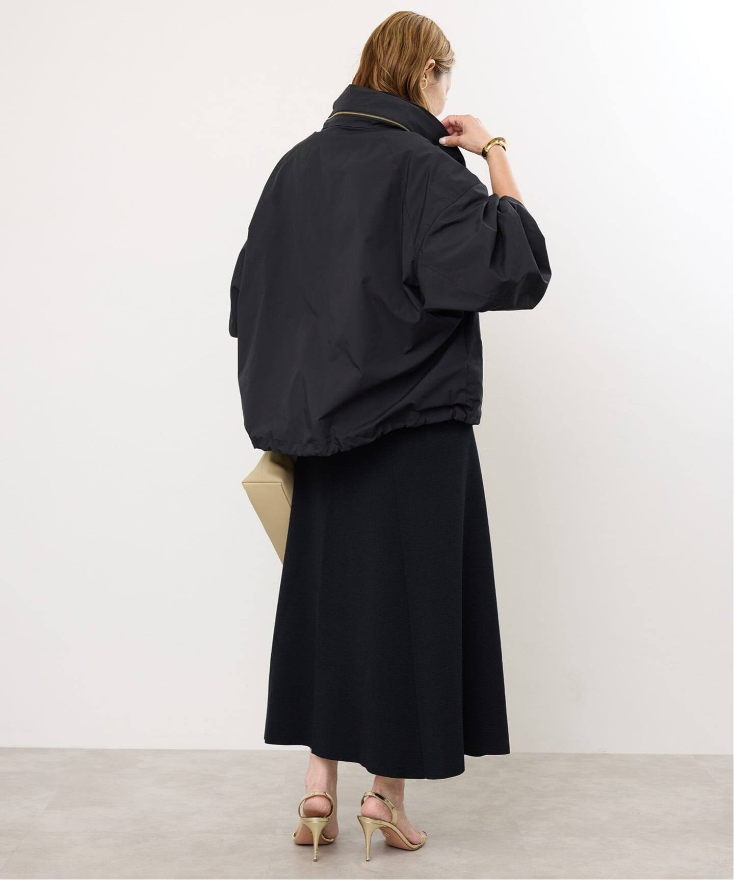 WASHED STAND ZIP ブルゾン（その他ブルゾン／アウター）｜Deuxieme