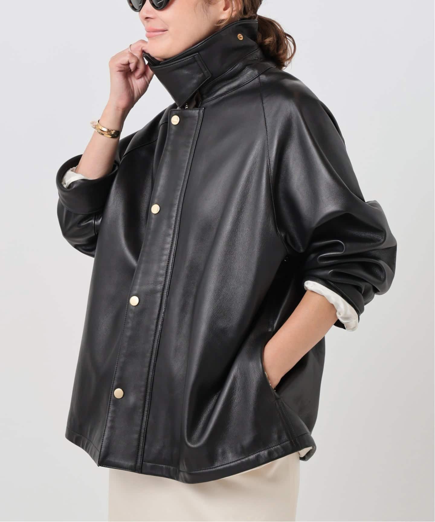 CINQUANTA レザーブルゾン（レザージャケット）｜Deuxieme Classe