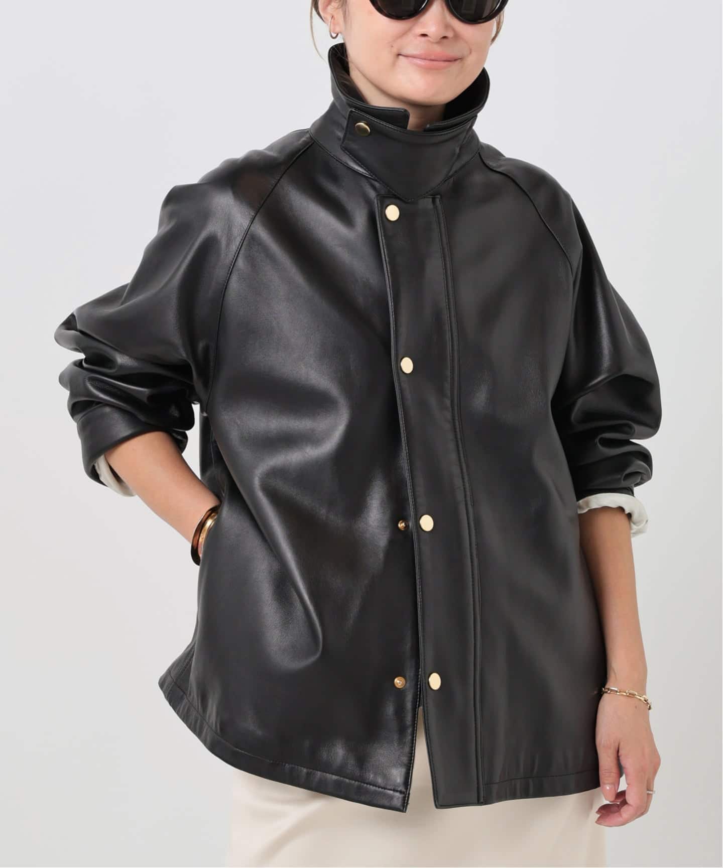 CINQUANTA レザーブルゾン（レザージャケット）｜Deuxieme Classe