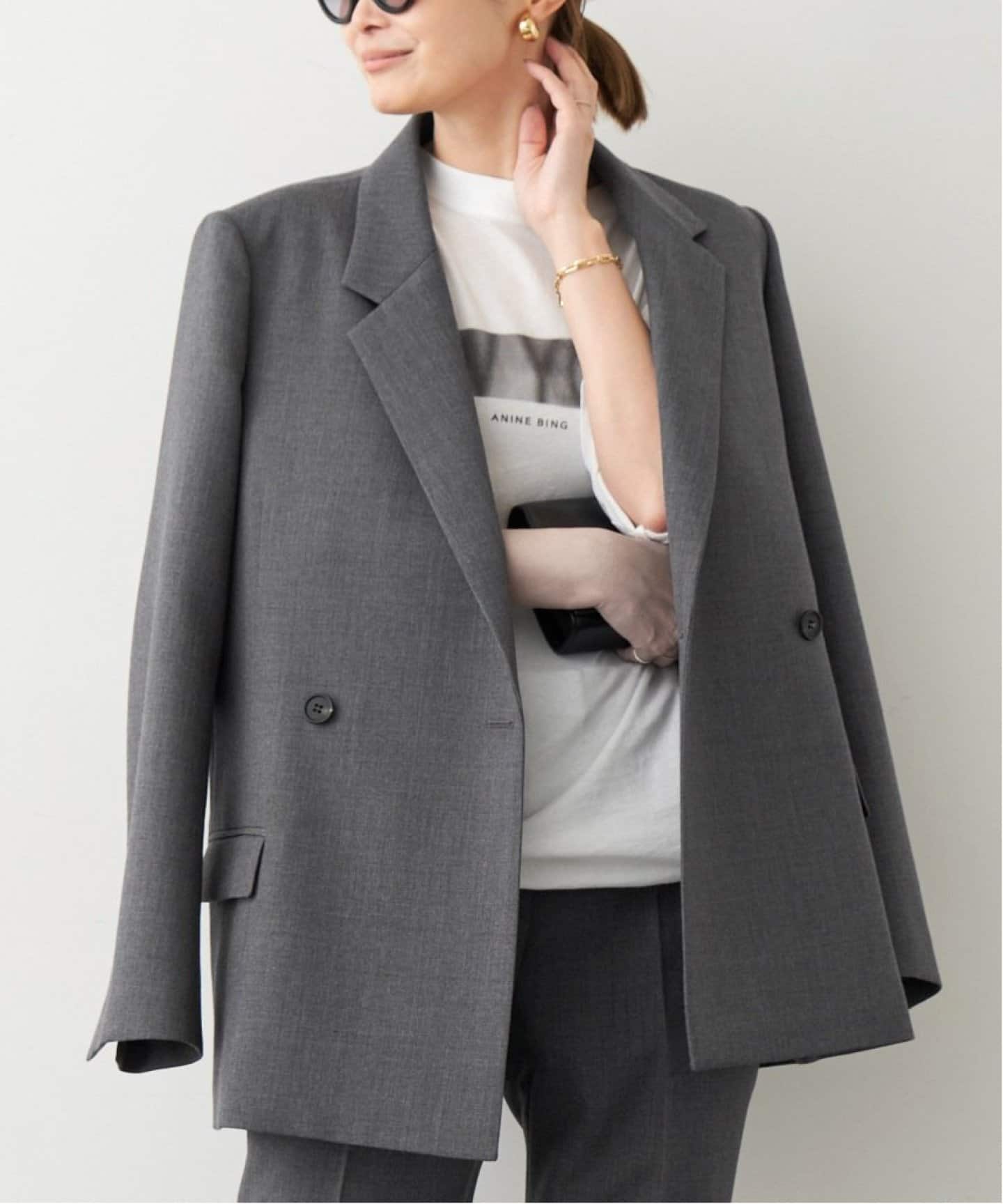 Wクロス Essential ジャケット（テーラードジャケット）｜Deuxieme