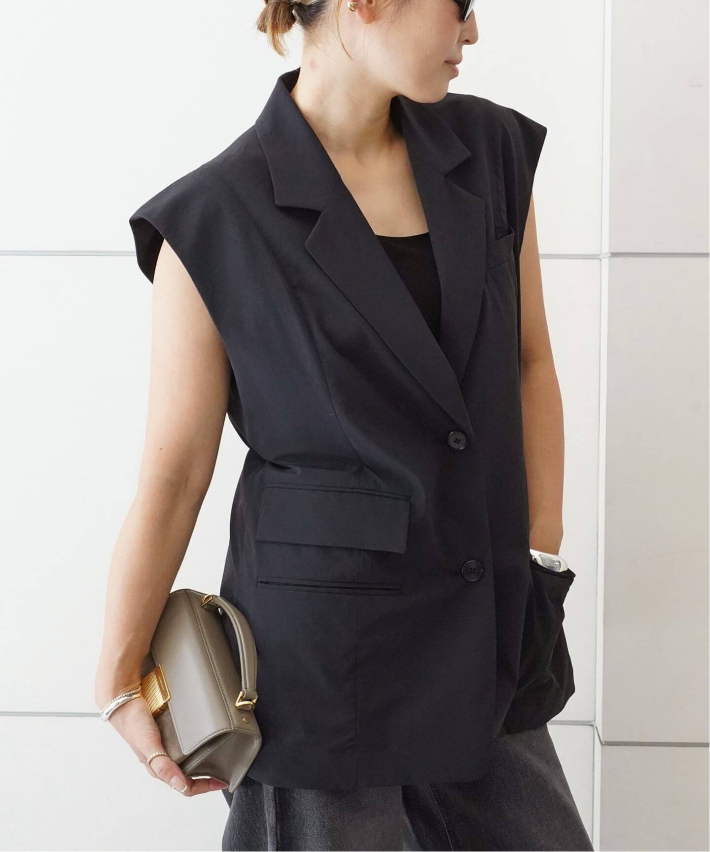 CELERI Sleeveless ジャケット（ジレ）｜Deuxieme Classe