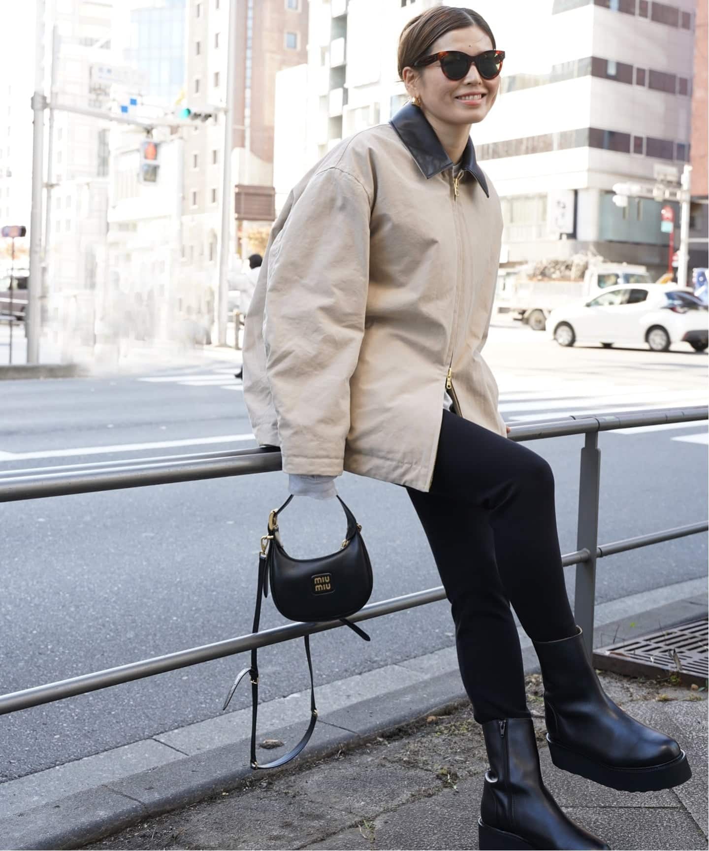 CALUX/キャラクス】ZIP UP ジャケット（その他ブルゾン／アウター