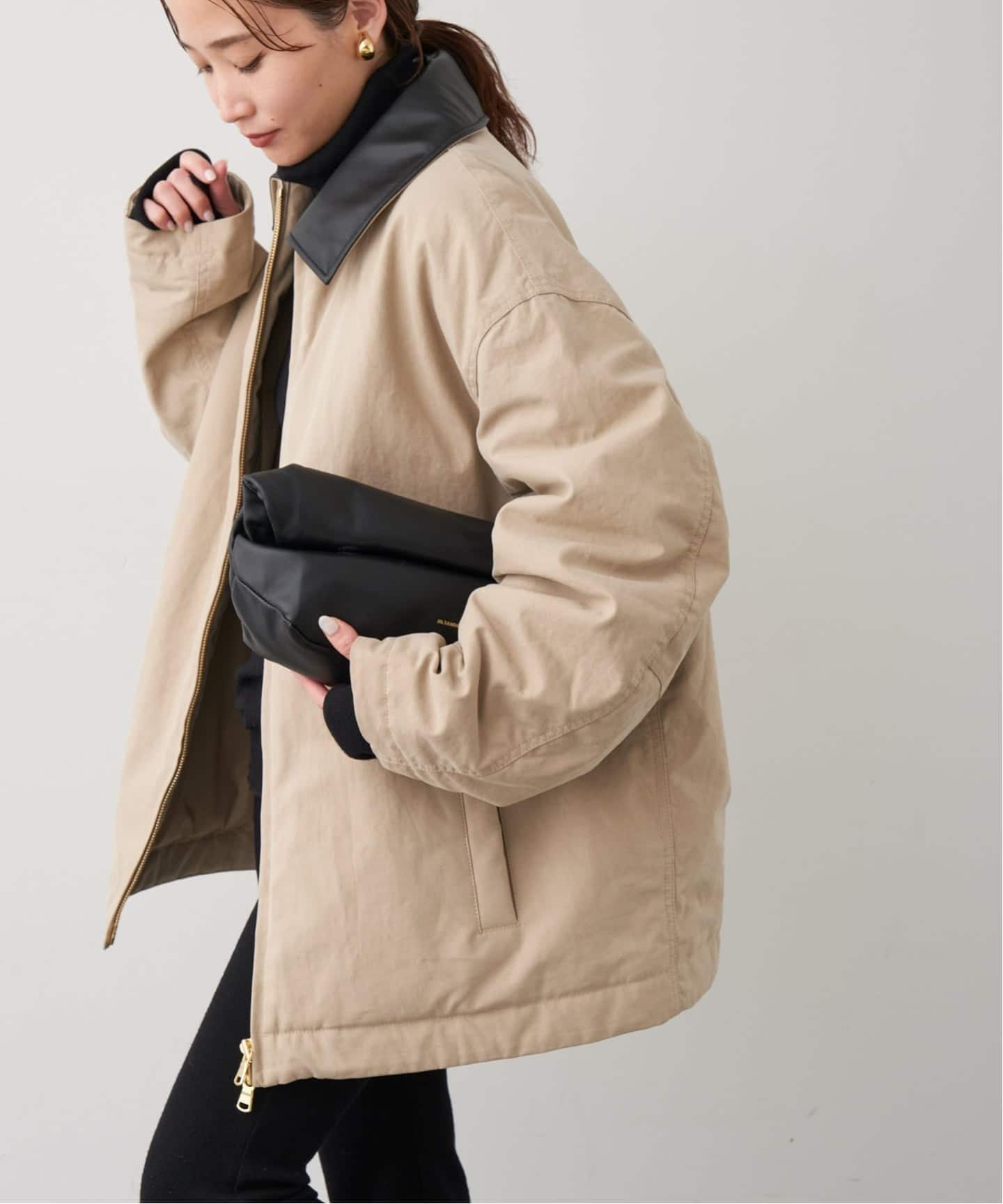 CALUX/キャラクス】ZIP UP ジャケット（その他ブルゾン／アウター