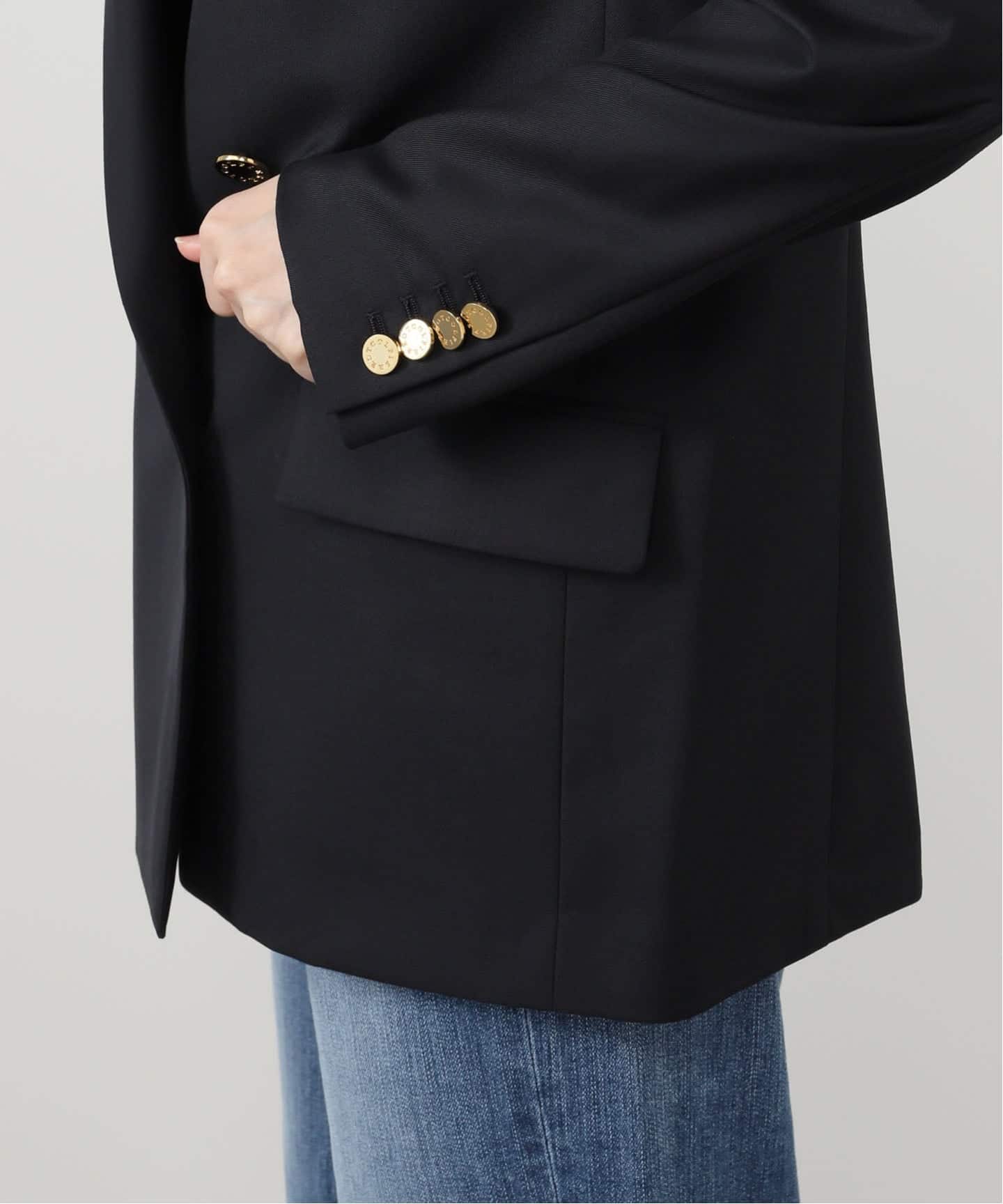 Col Pierrot/コルピエロ】WOOL SURGE GOLD BUTTON ジャケット