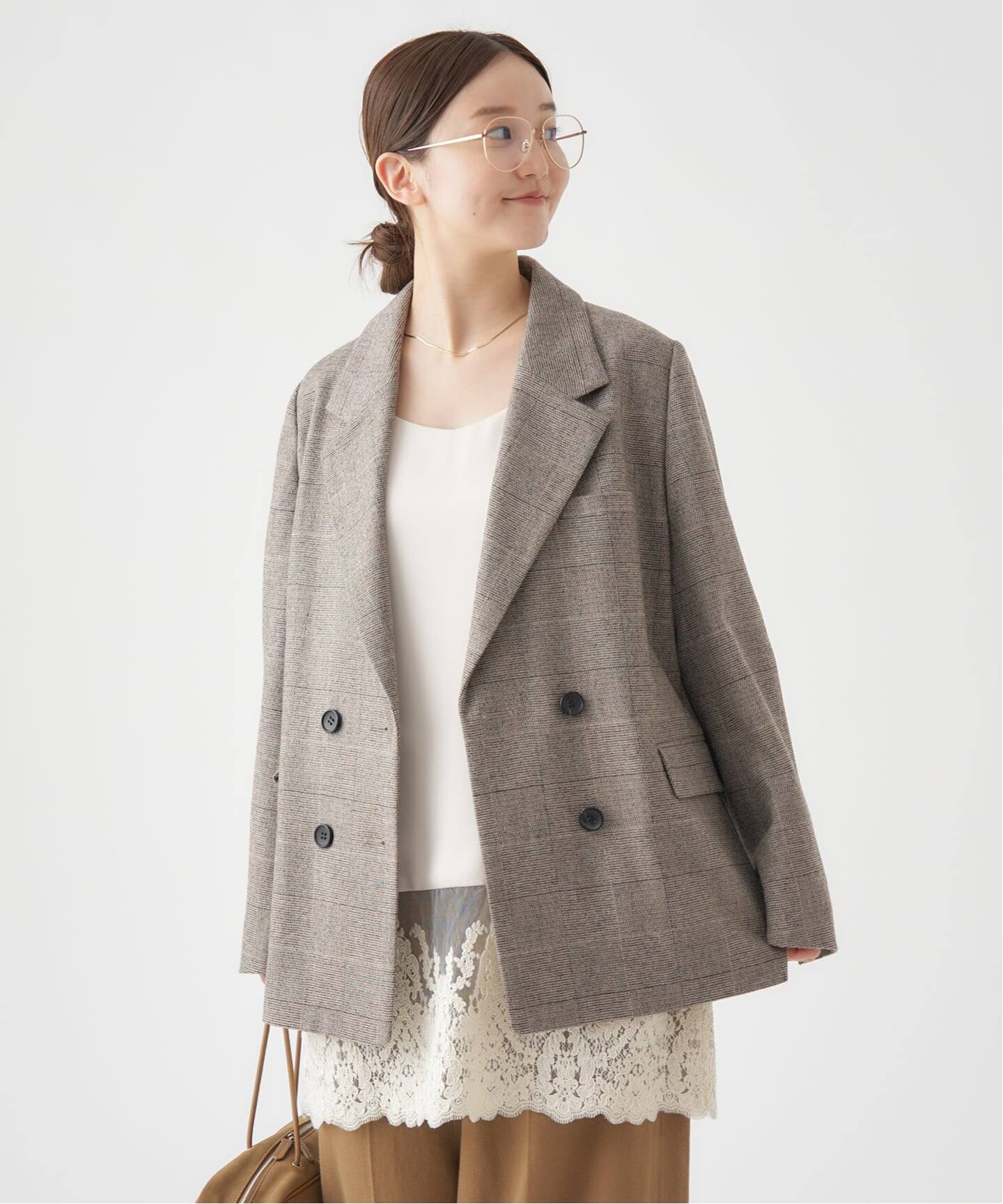 ソフトチェック ジャケット（テーラードジャケット）｜IENA（イエナ