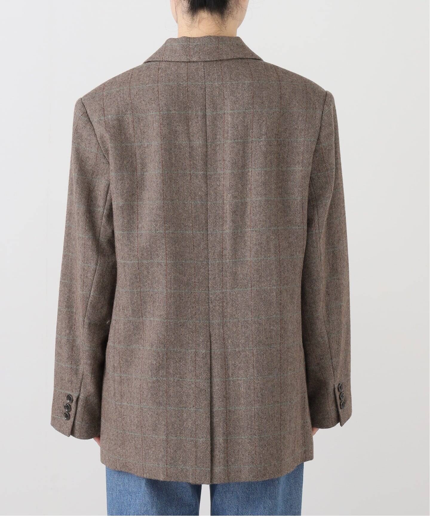 チェックBIGジャケット（テーラードジャケット）｜SLOBE IENA