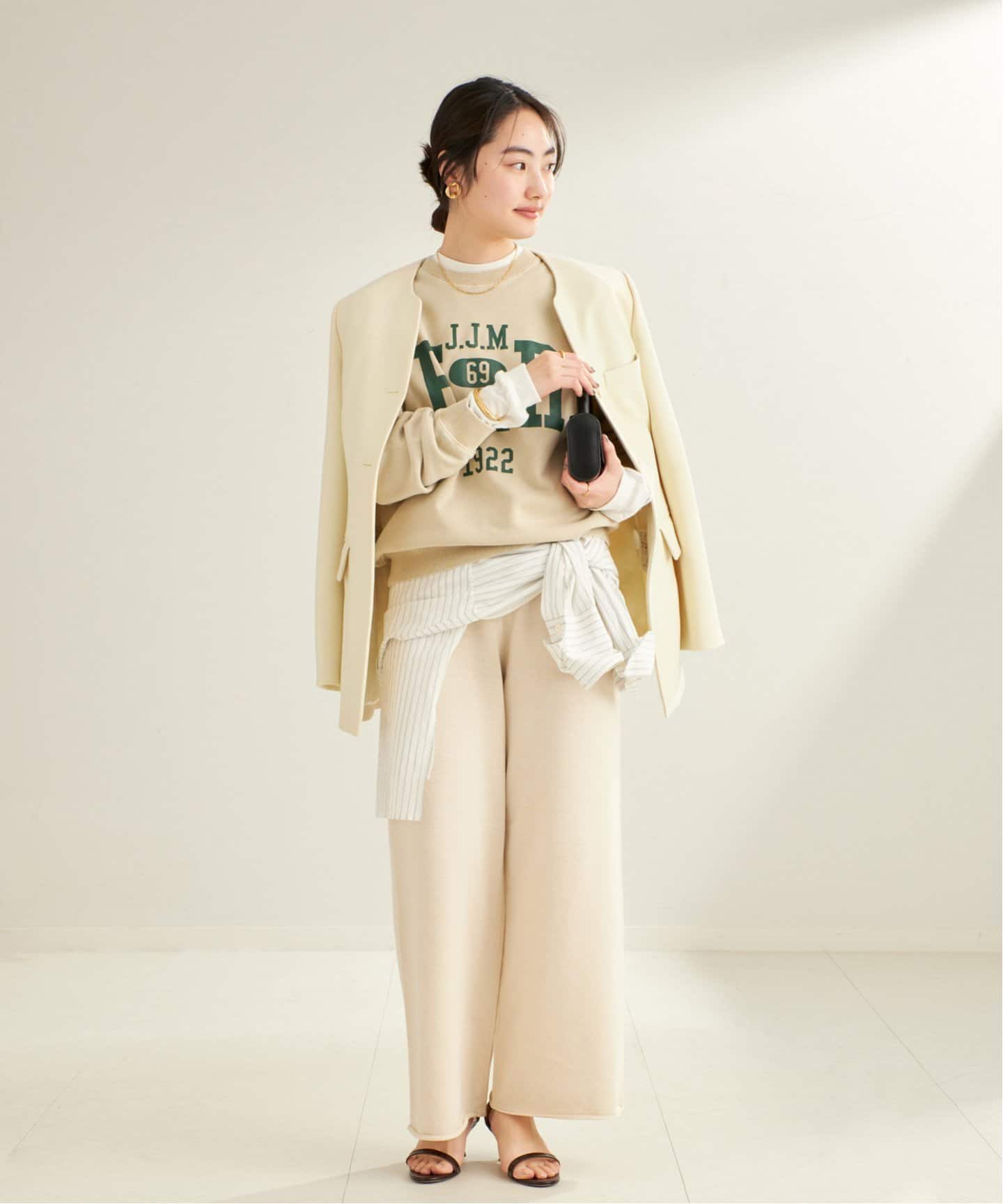 R'IAM シェイプノーカラージャケット（ノーカラージャケット）｜Plage