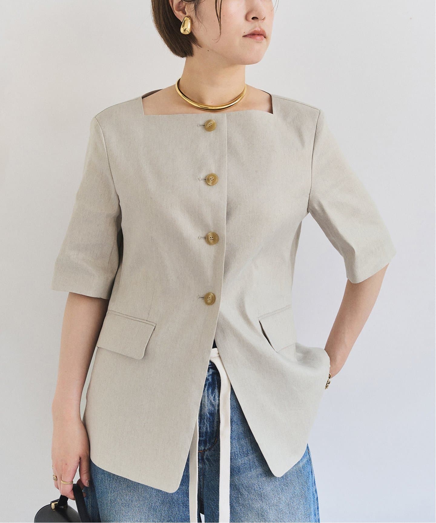 R'IAM シェイプジャケット（その他ジャケット・スーツ）｜Plage