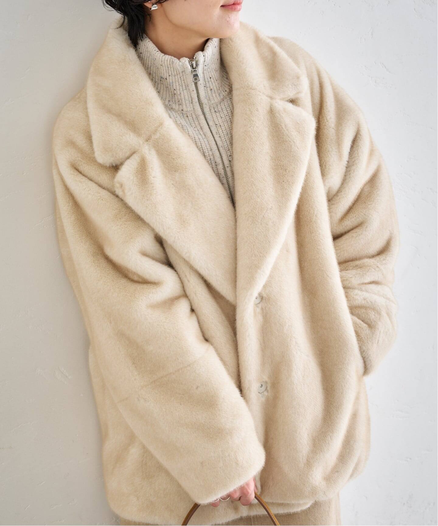 anuke Eco Minkfur Jacket（ボア・フリース）｜BOICE FROM BAYCREW'S