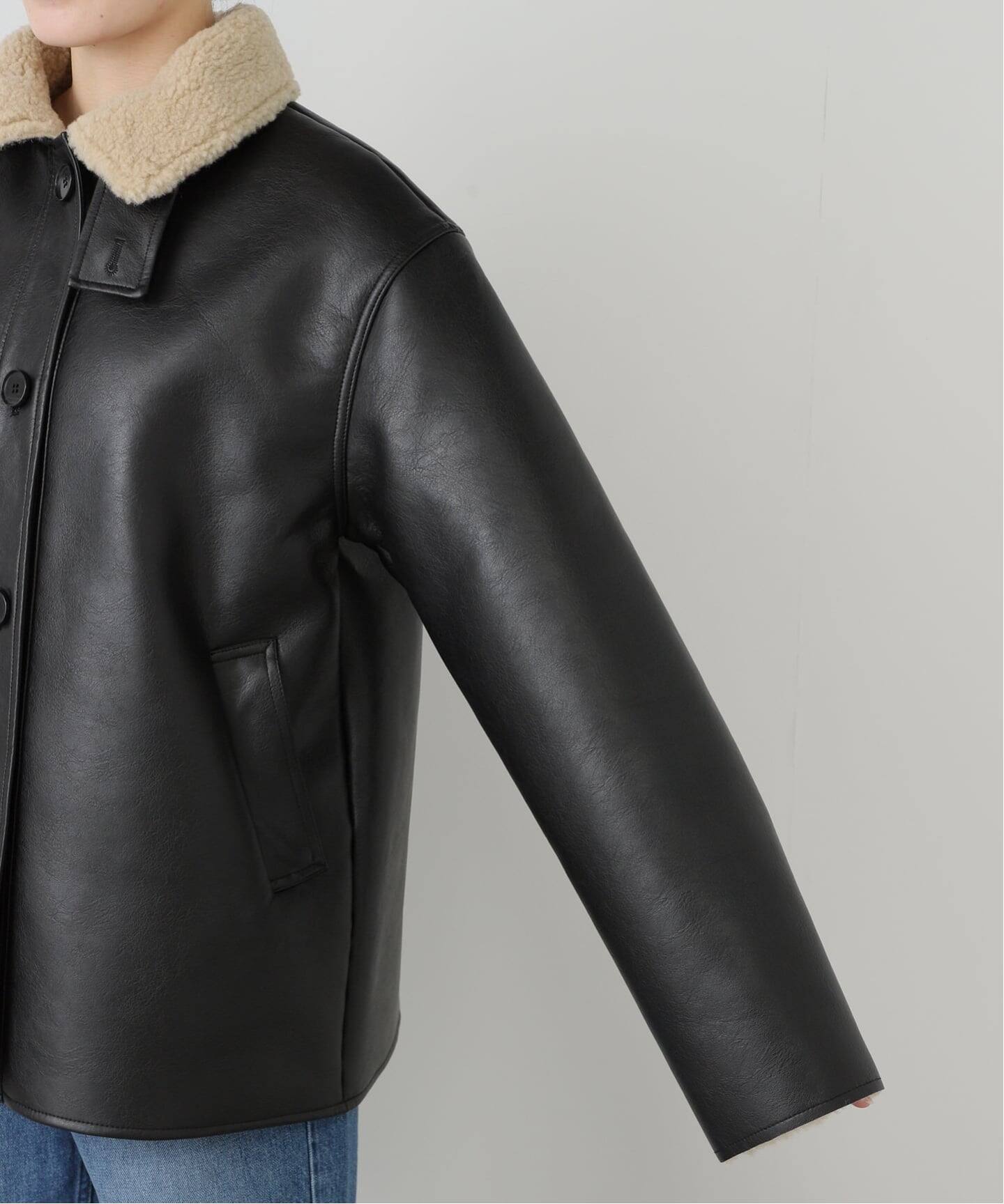 anuke Boa Flight Jacket（レザージャケット）｜BOICE FROM BAYCREW'S