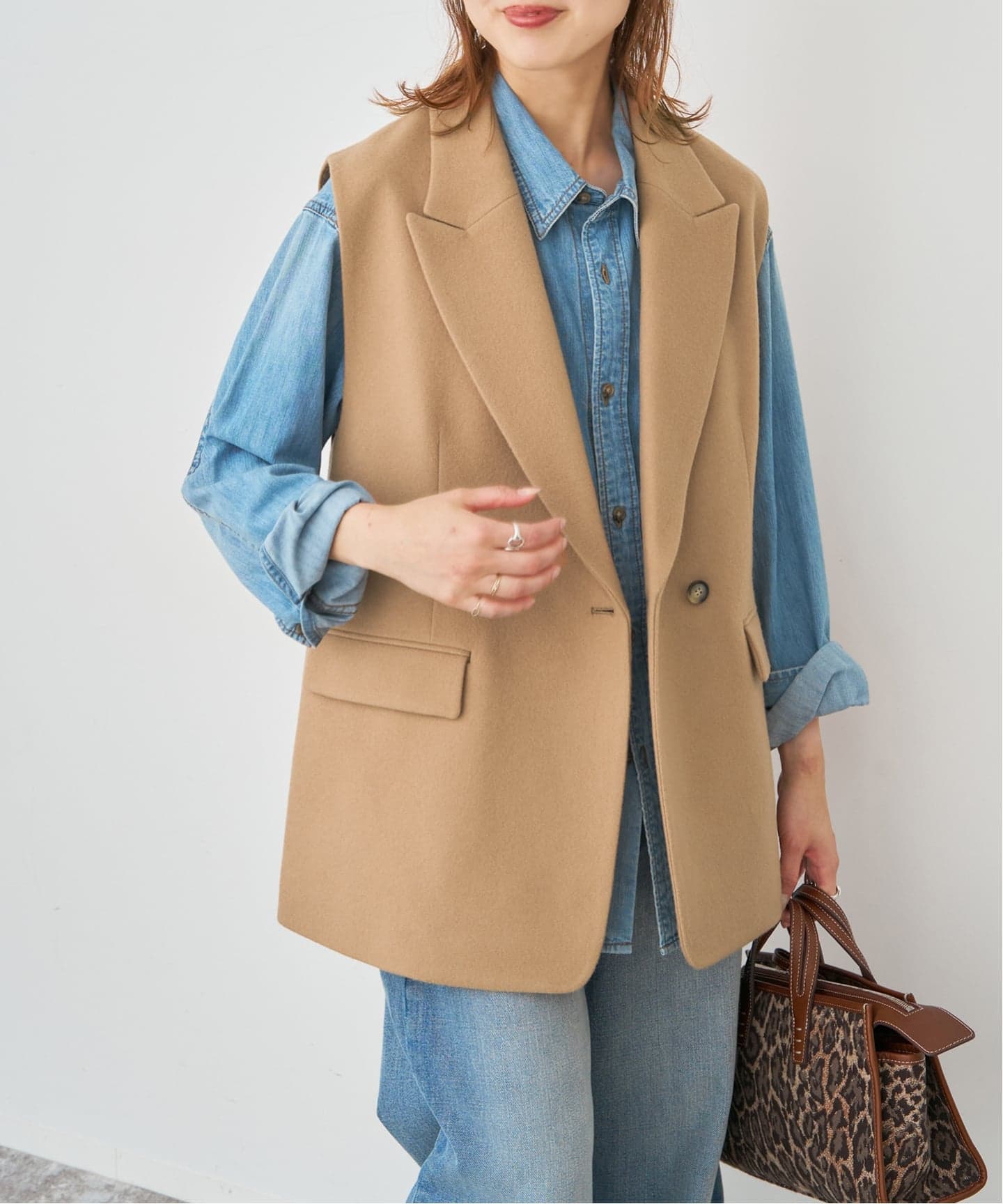 メルトンジレ（ジレ）｜Spick and Span（スピック＆スパン）の通販