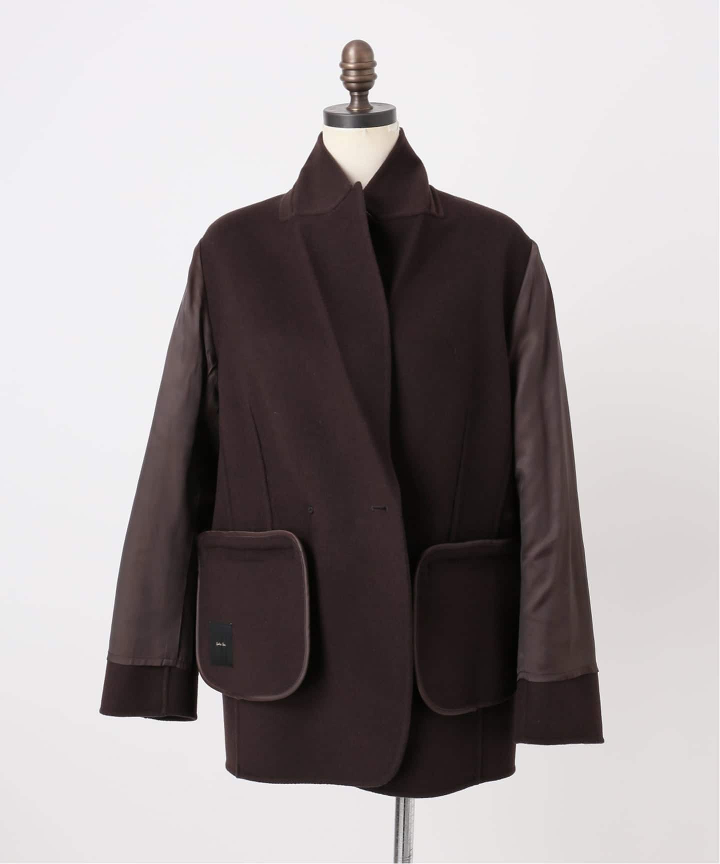 120Sビーバーピークドラベルジャケット（その他ブルゾン／アウター