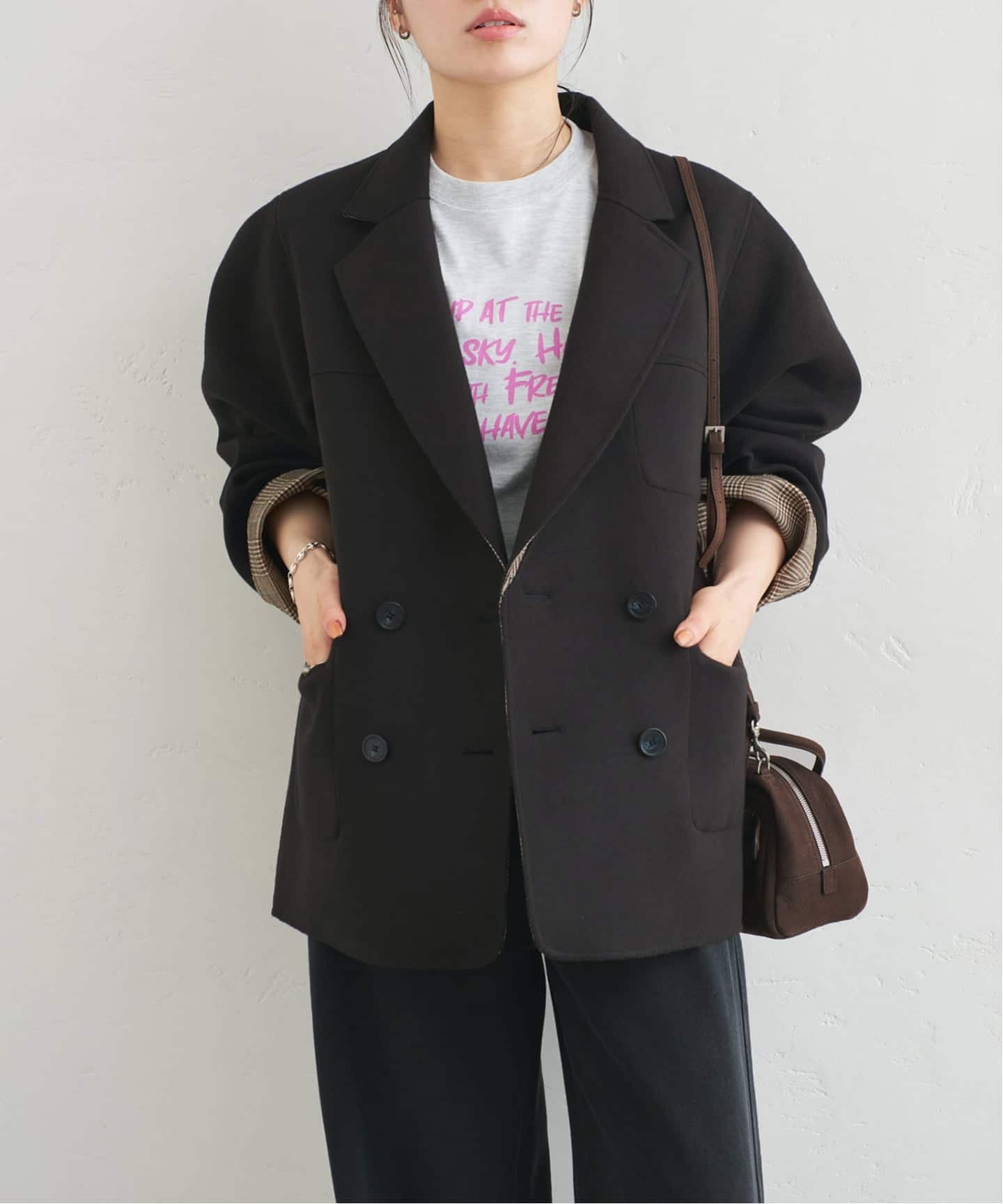 リバーシブルオーバーダブルジャケット（その他ジャケット・スーツ