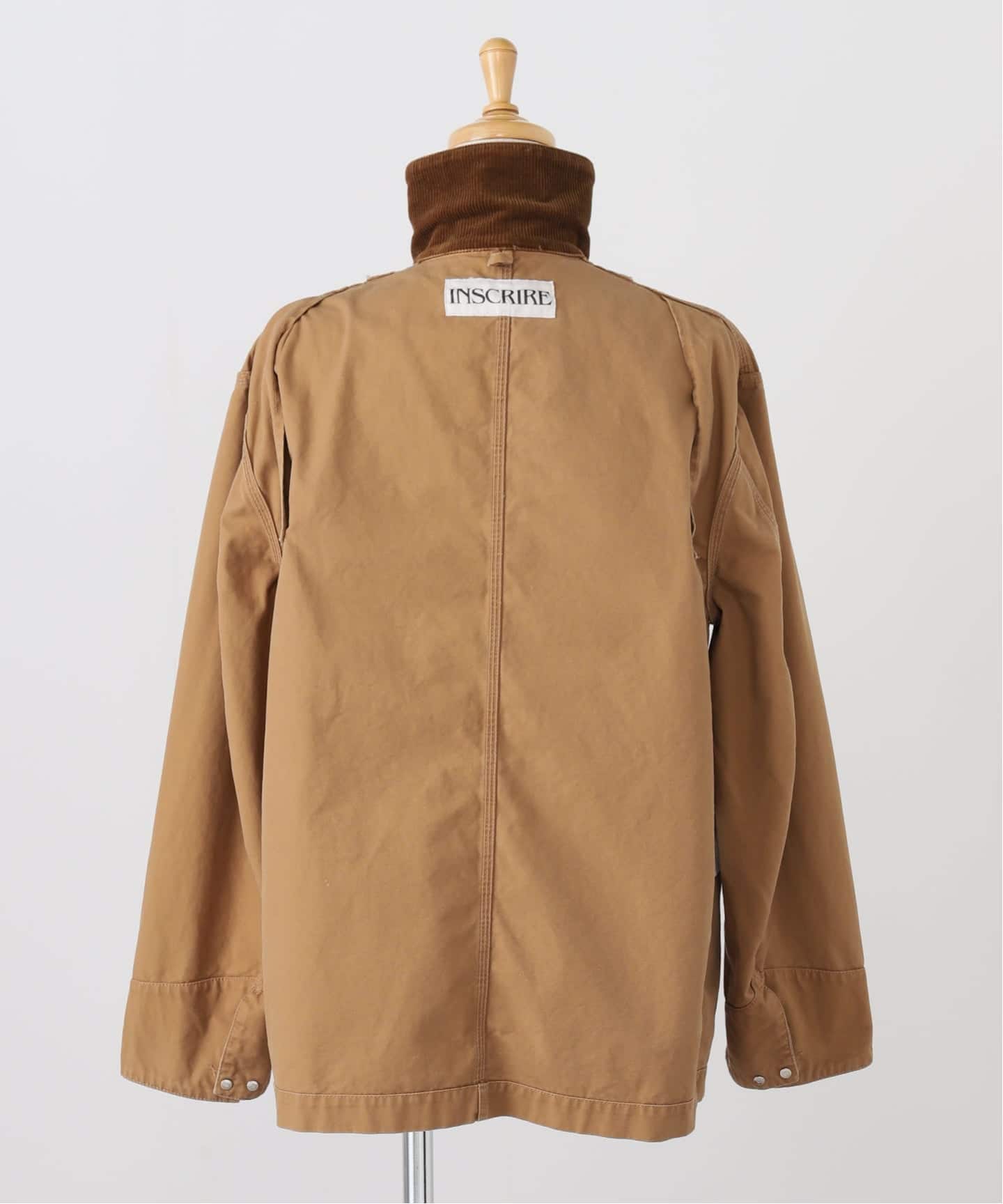INSCRIRE /アンスクリア】Duck Work Jacket（カバーオール）｜JOURNAL