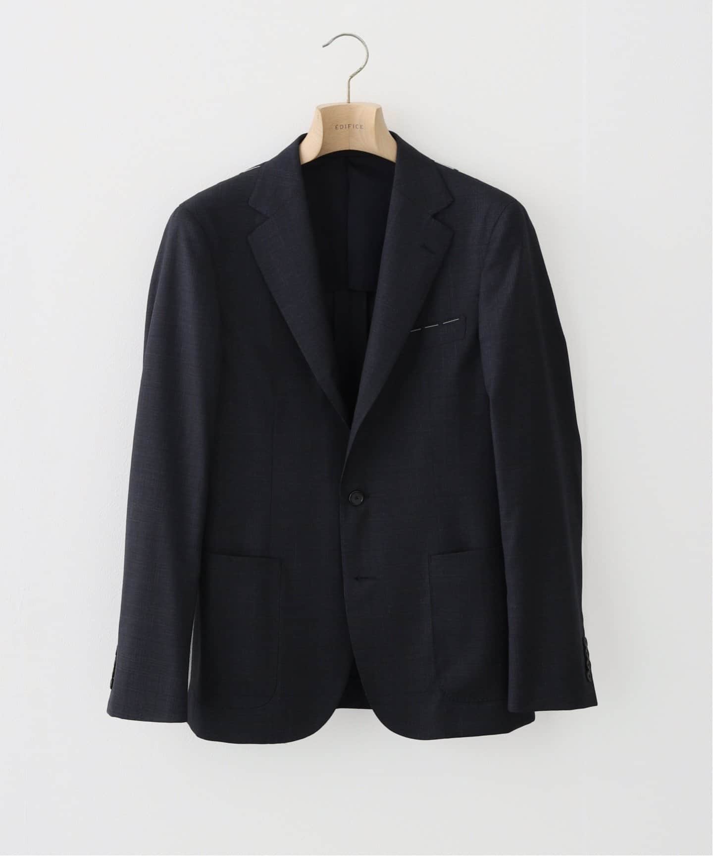 D.JK.3ボタン チェック(ロロピアーナ) （テーラードジャケット